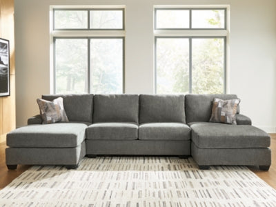 Clarington Sectional with Double Chaise - Ideal Furniture (Fresno,CA)