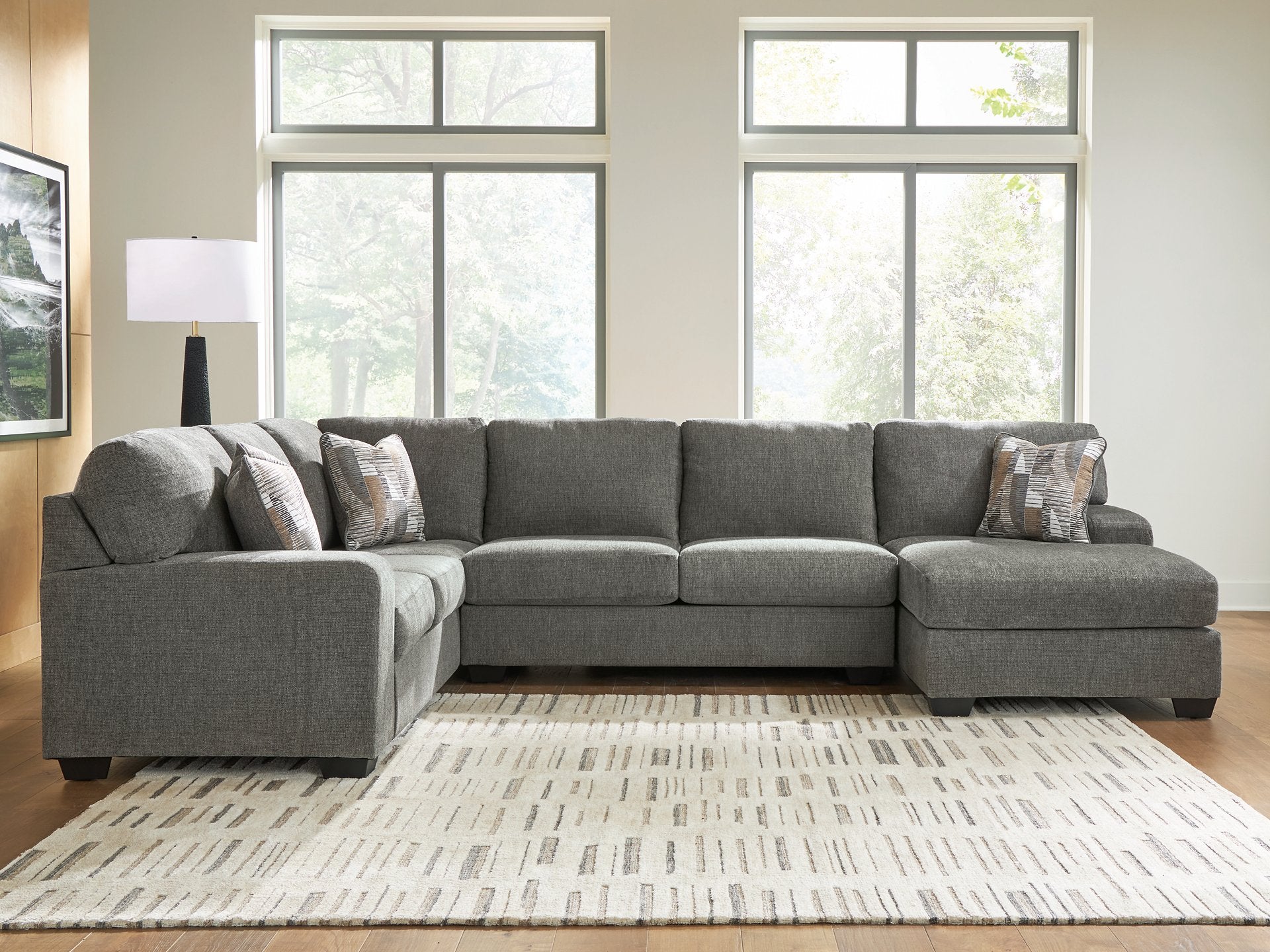 Clarington Sleeper Sectional with Chaise - Ideal Furniture (Fresno,CA)