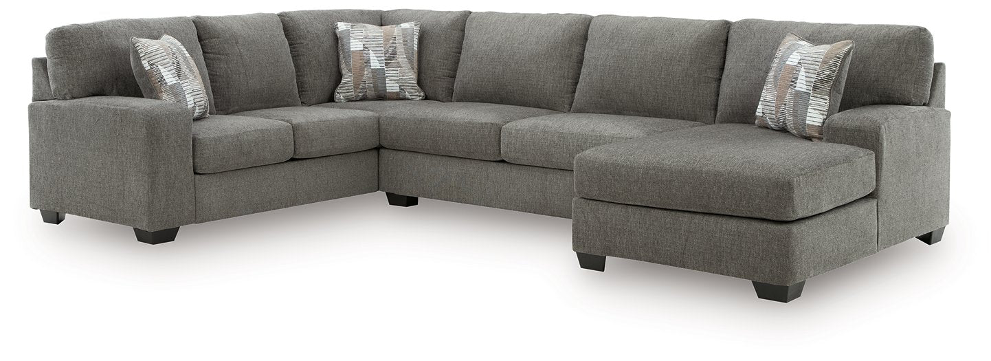 Clarington Sleeper Sectional with Chaise - Ideal Furniture (Fresno,CA)