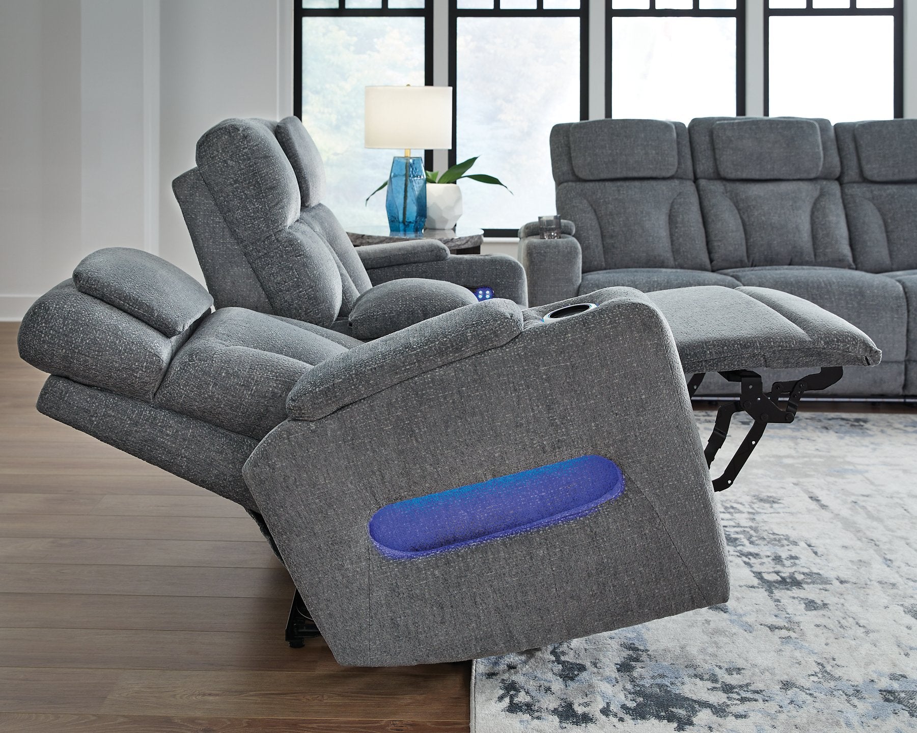 Studio Cave Living Room Set - Ideal Furniture (Fresno,CA)
