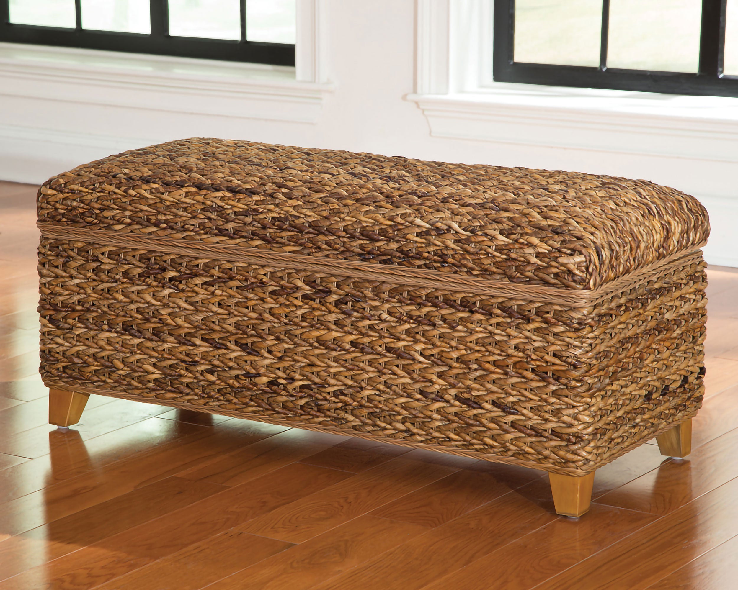Laughton Storage Bench - Ideal Furniture (Fresno,CA)