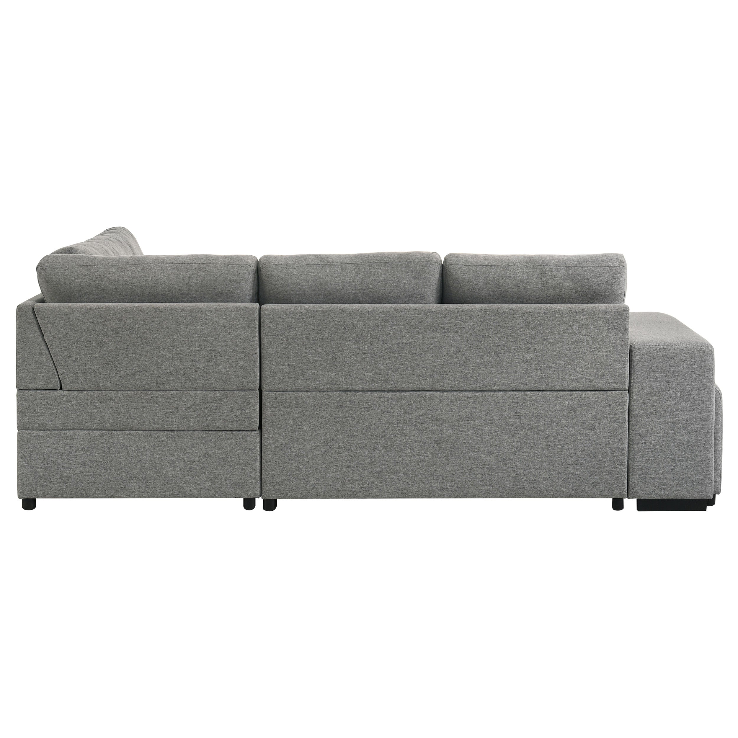 Roanne Pull-Out Sleeper Sectional Sofa - Ideal Furniture (Fresno,CA)