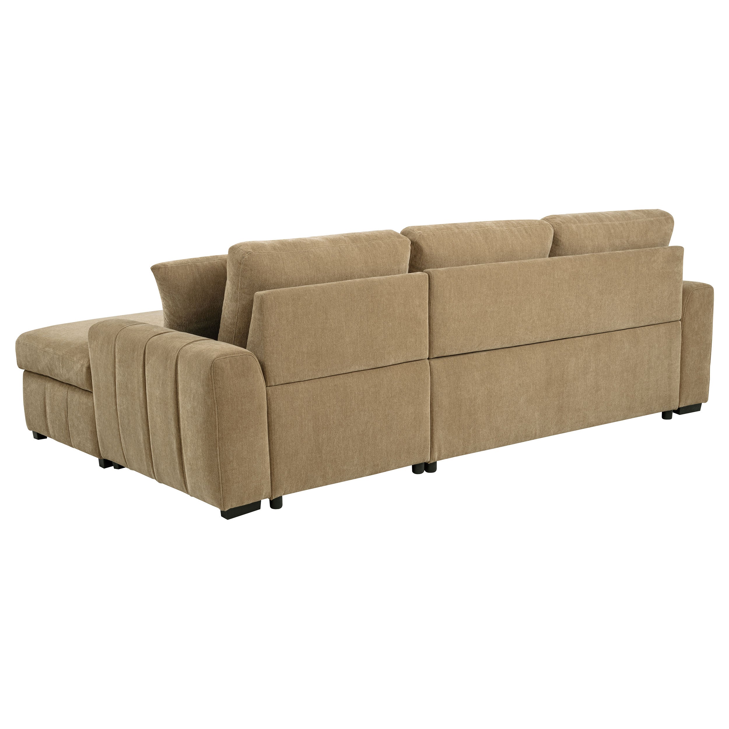 Pastrana Pull-Out Sleeper Sectional Sofa - Ideal Furniture (Fresno,CA)