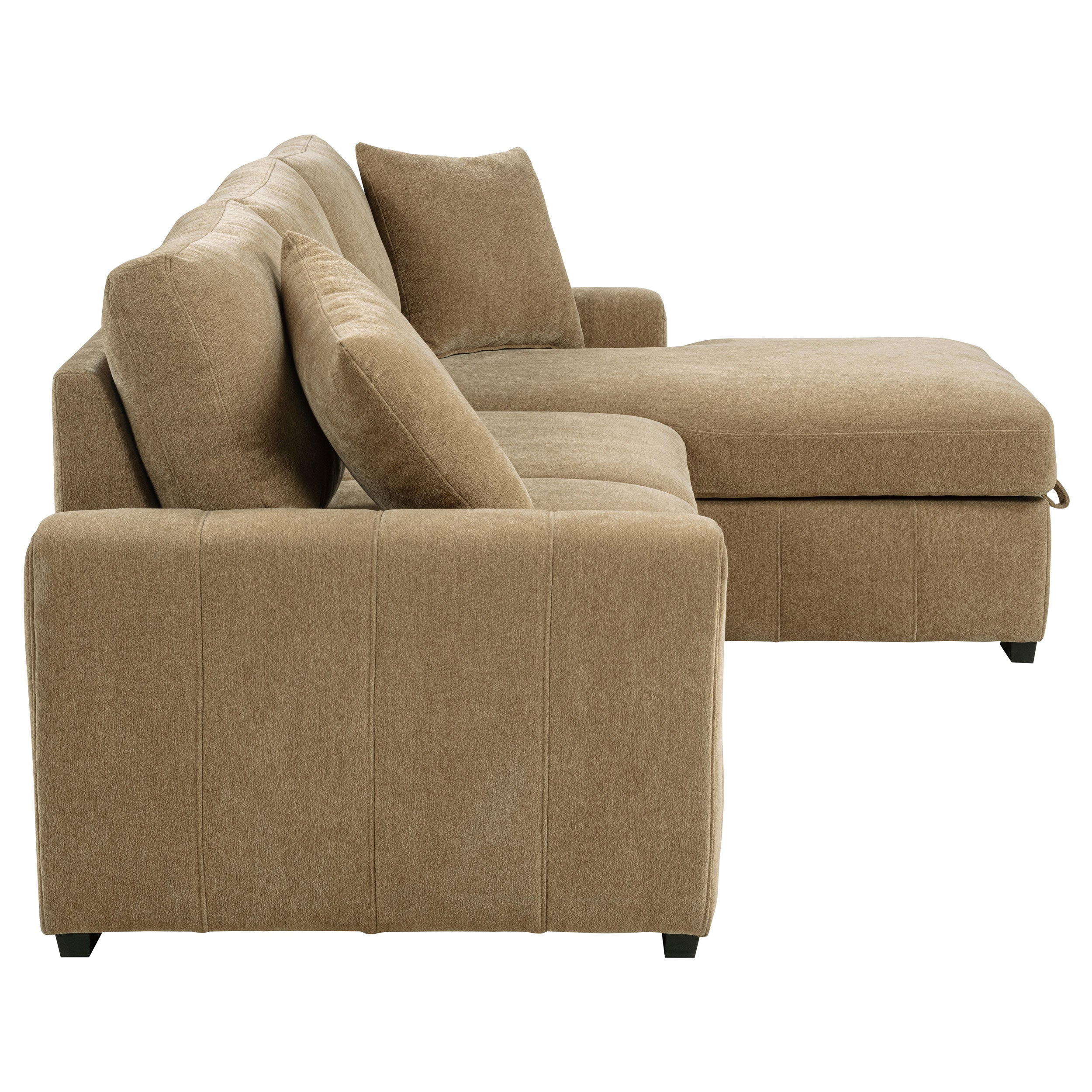 Pastrana Pull-Out Sleeper Sectional Sofa - Ideal Furniture (Fresno,CA)