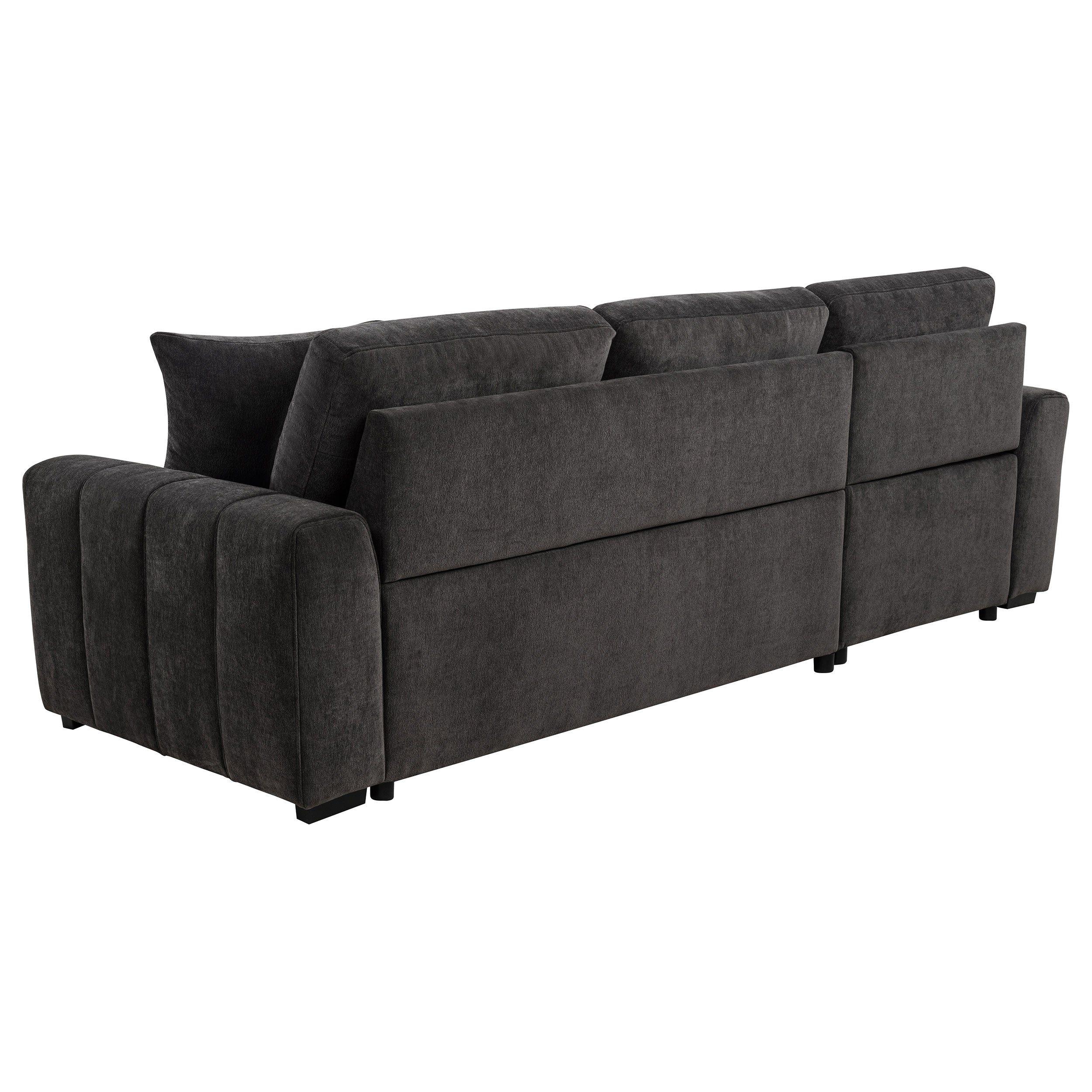 Pastrana Pull-Out Sleeper Sectional Sofa - Ideal Furniture (Fresno,CA)
