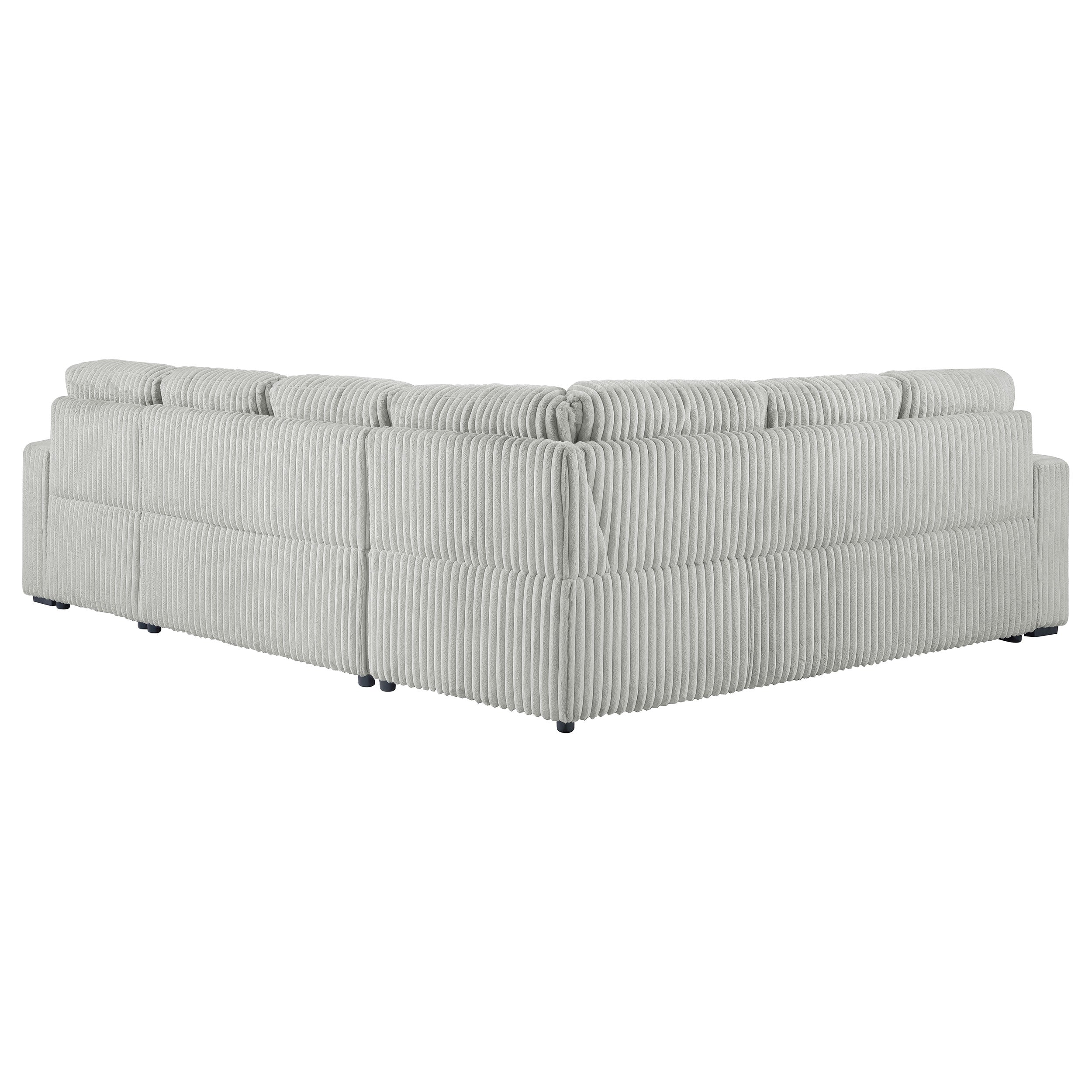 Devonshire Pull-Out Sleeper Sectional Sofa - Ideal Furniture (Fresno,CA)