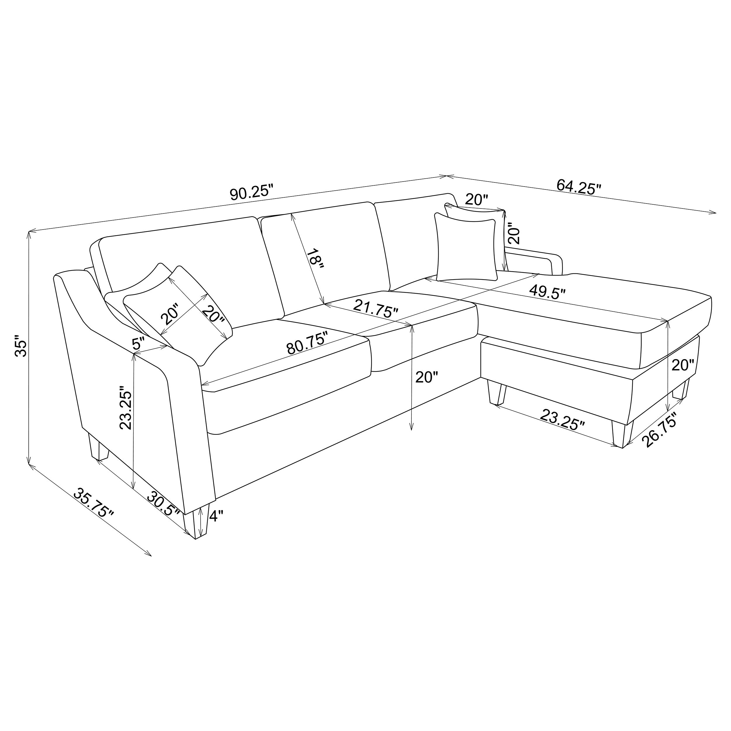 Mcloughlin Sectional Sofa - Ideal Furniture (Fresno,CA)
