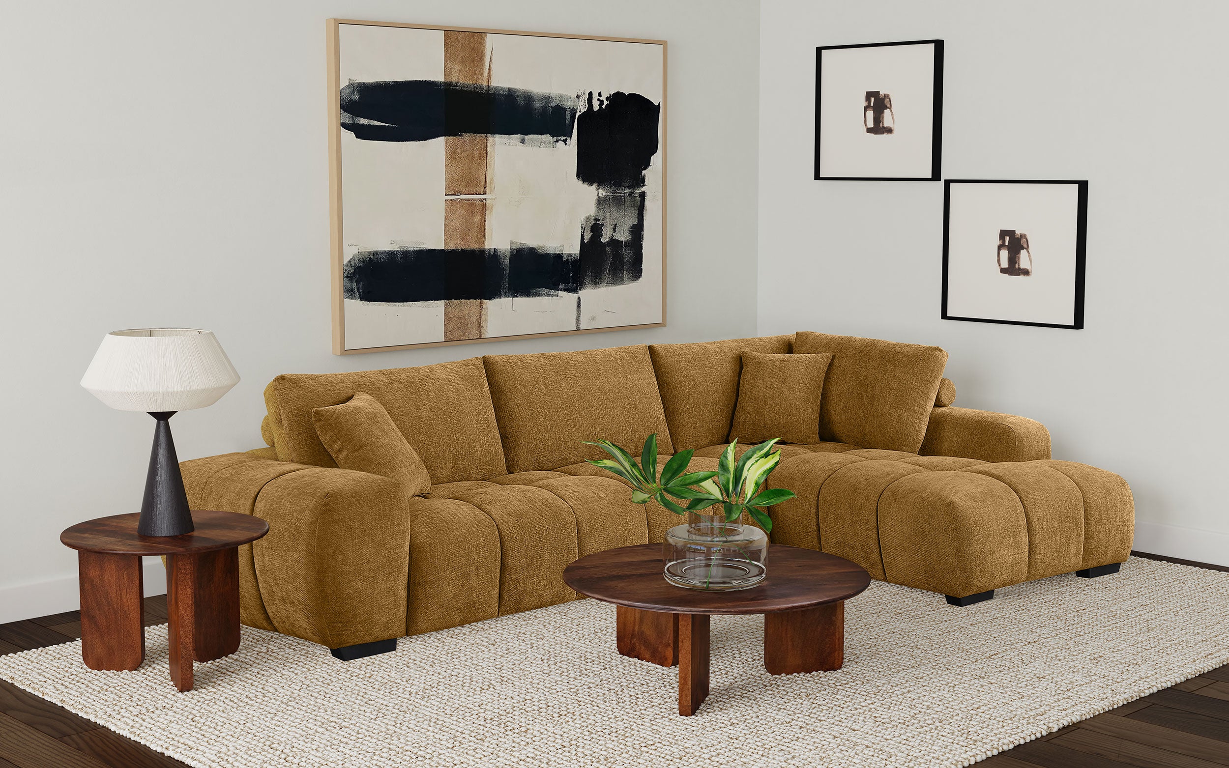 Camacho Stationary Sectionals Upholstered - Ideal Furniture (Fresno,CA)