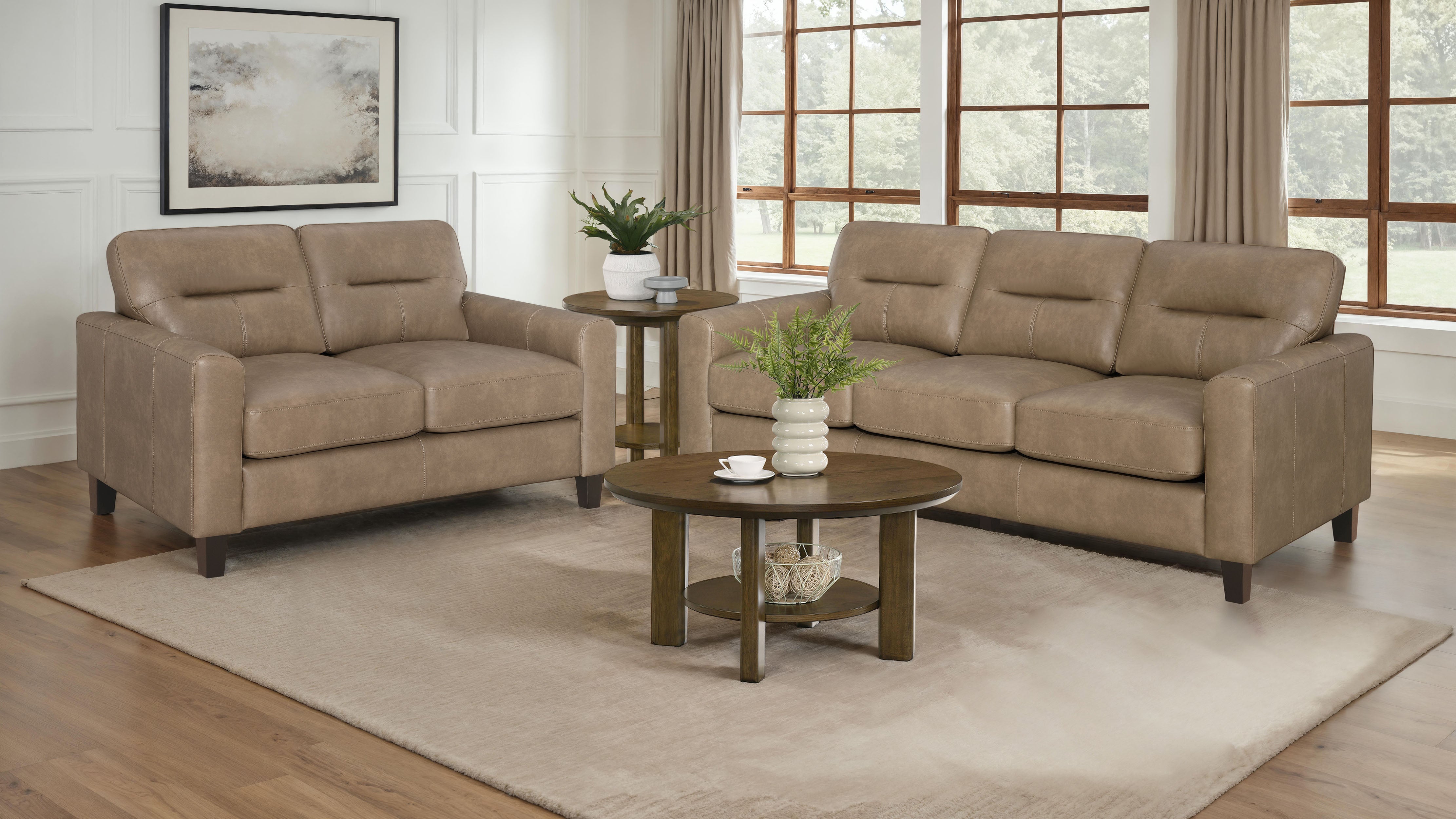Scotland Sofa Set - Ideal Furniture (Fresno,CA)