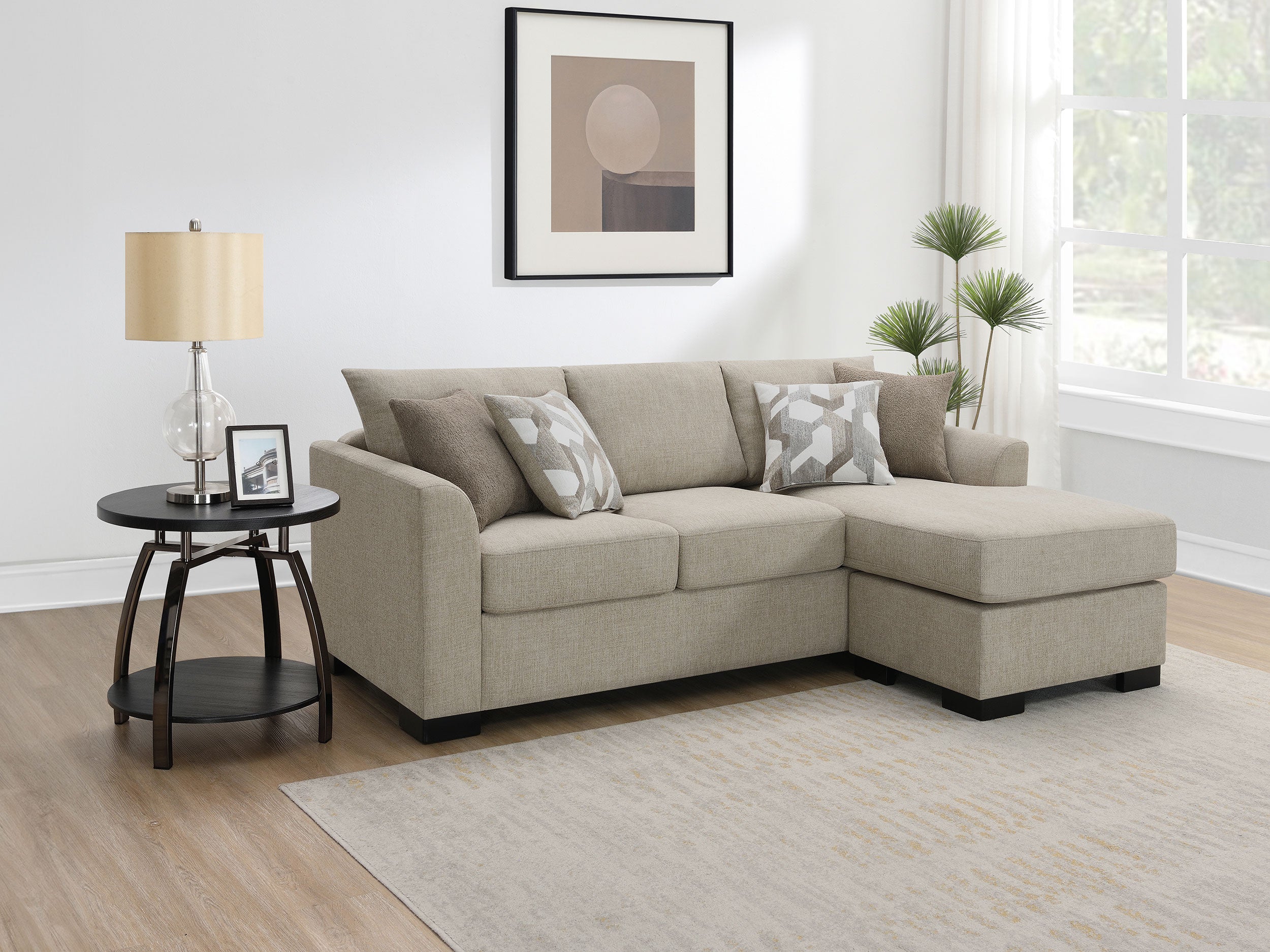 Storey Fold-Out Sleeper Sectional Sofa - Ideal Furniture (Fresno,CA)