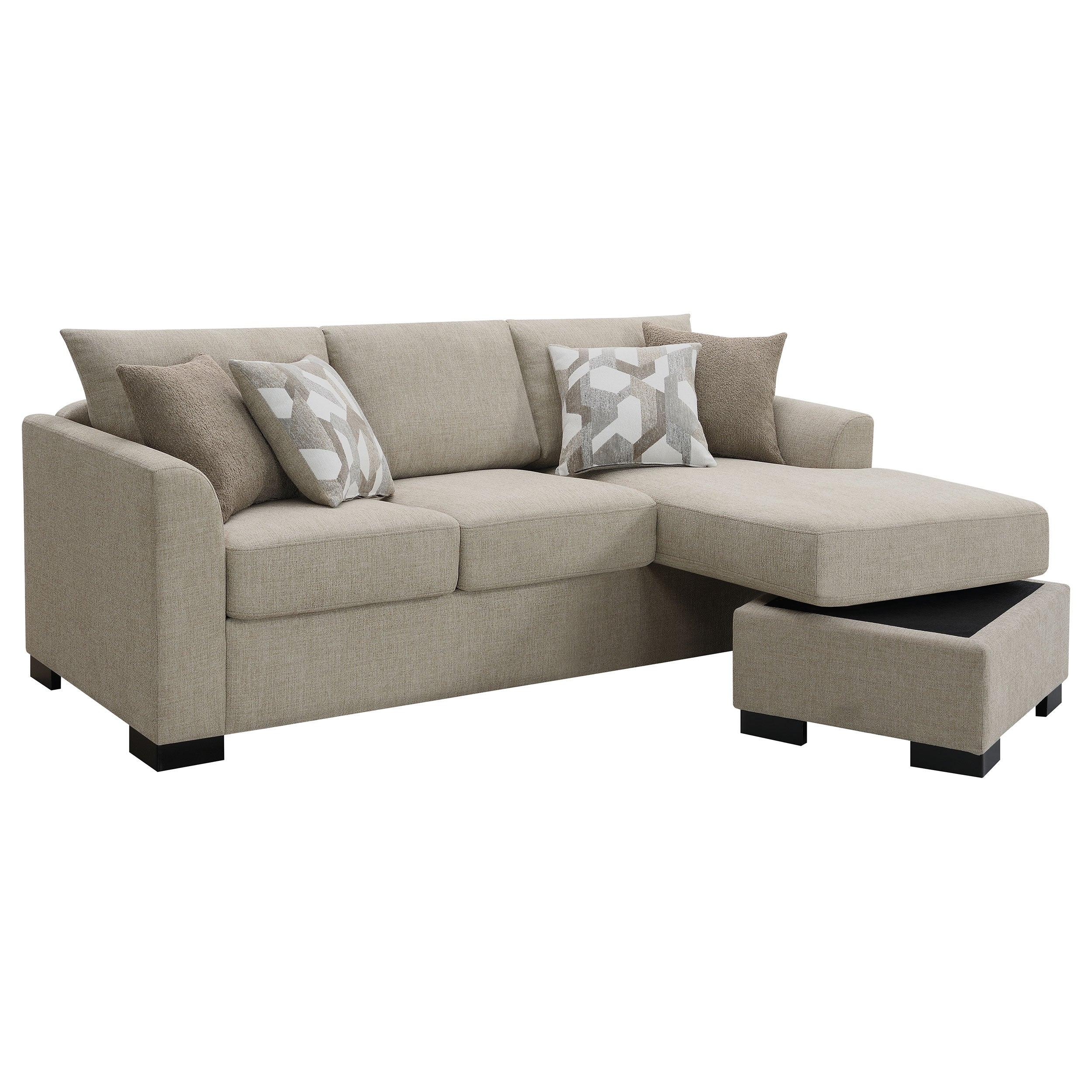 Storey Fold-Out Sleeper Sectional Sofa - Ideal Furniture (Fresno,CA)