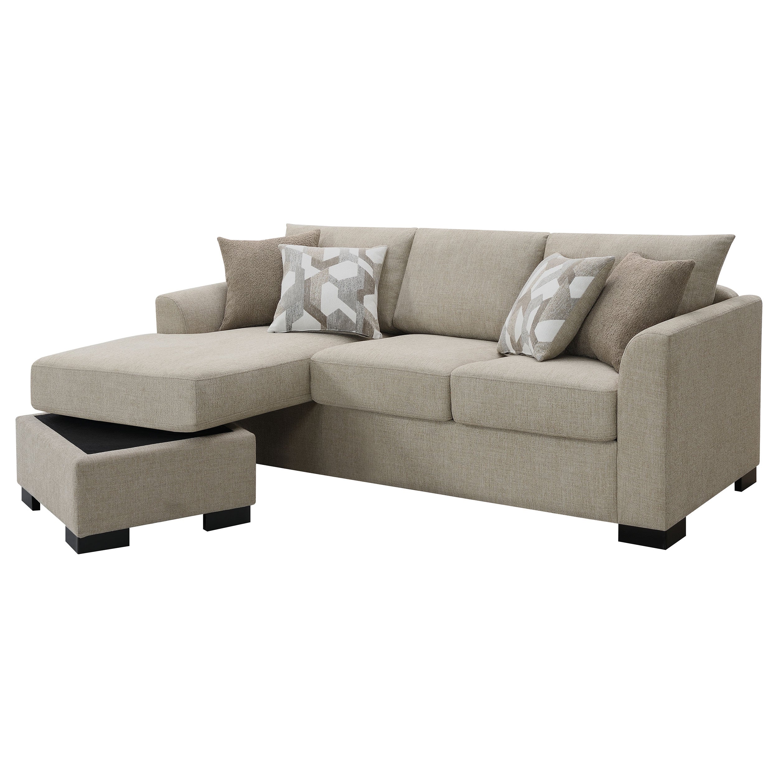 Storey Fold-Out Sleeper Sectional Sofa - Ideal Furniture (Fresno,CA)