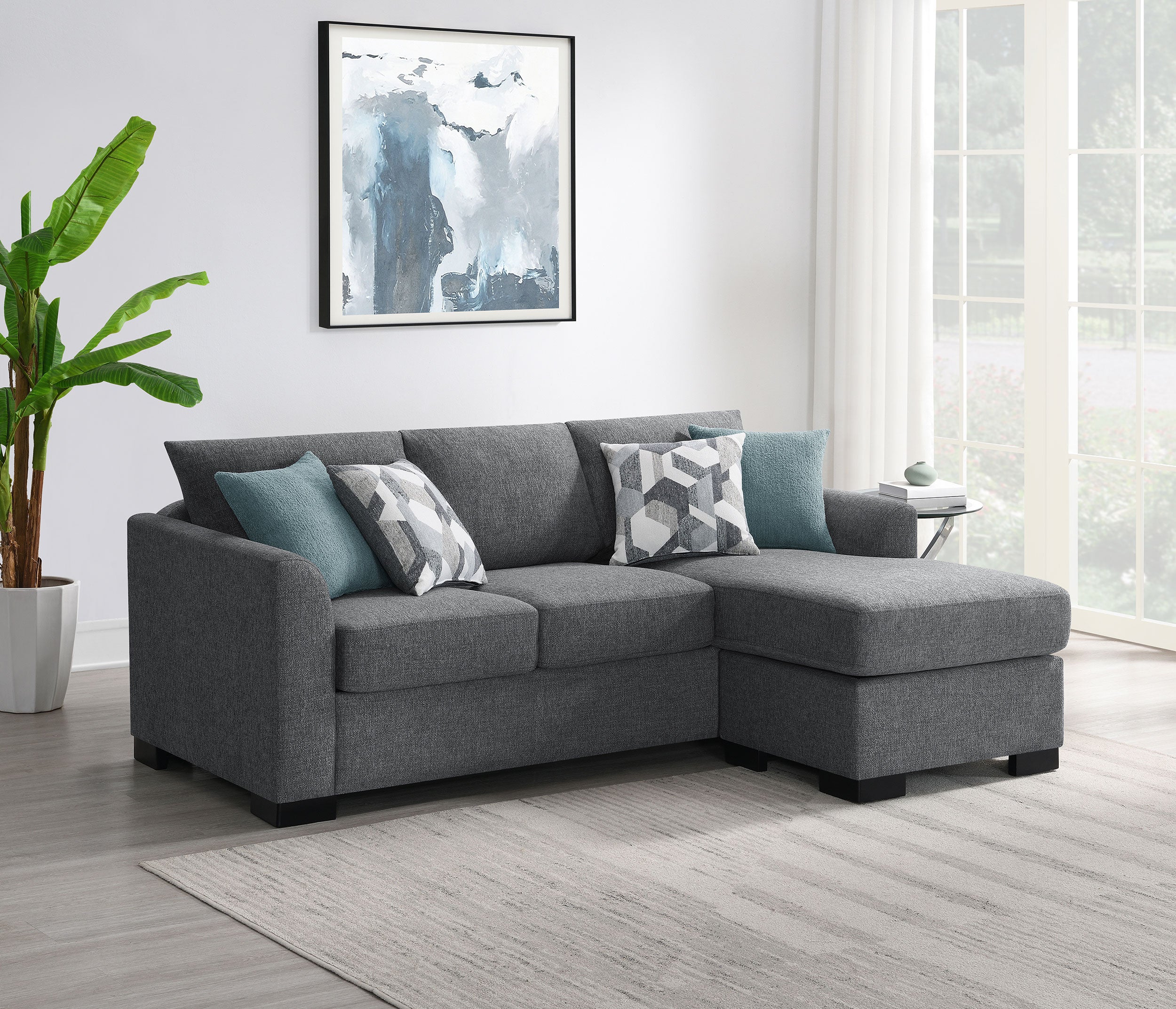 Storey Fold-Out Sleeper Sectional Sofa - Ideal Furniture (Fresno,CA)