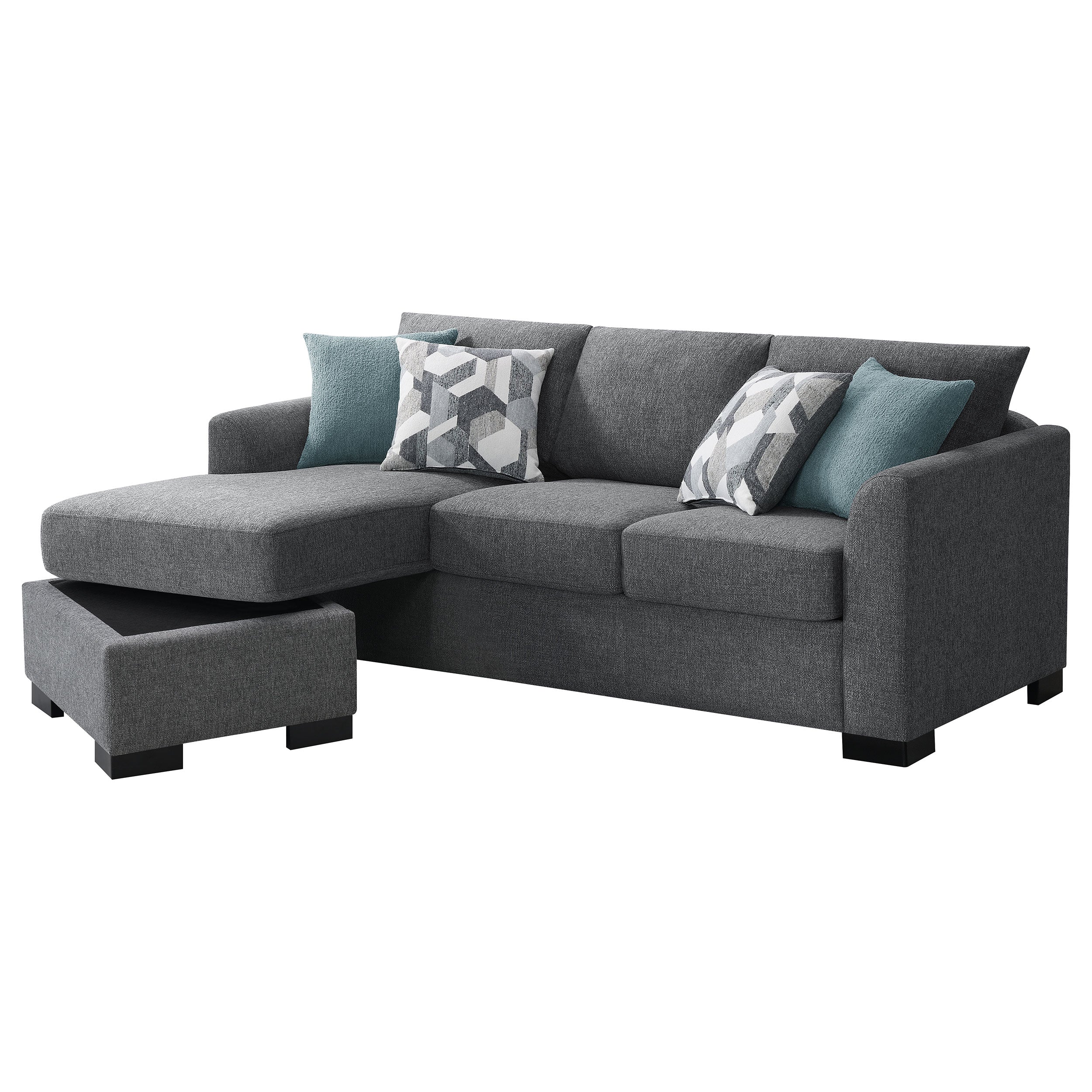 Storey Fold-Out Sleeper Sectional Sofa - Ideal Furniture (Fresno,CA)