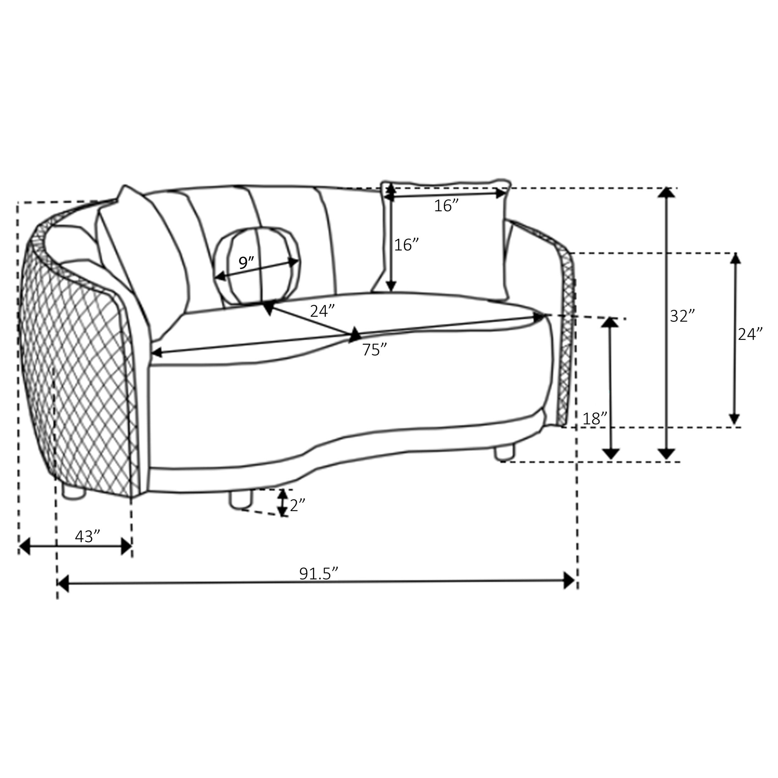 Brookside Sofa - Ideal Furniture (Fresno,CA)