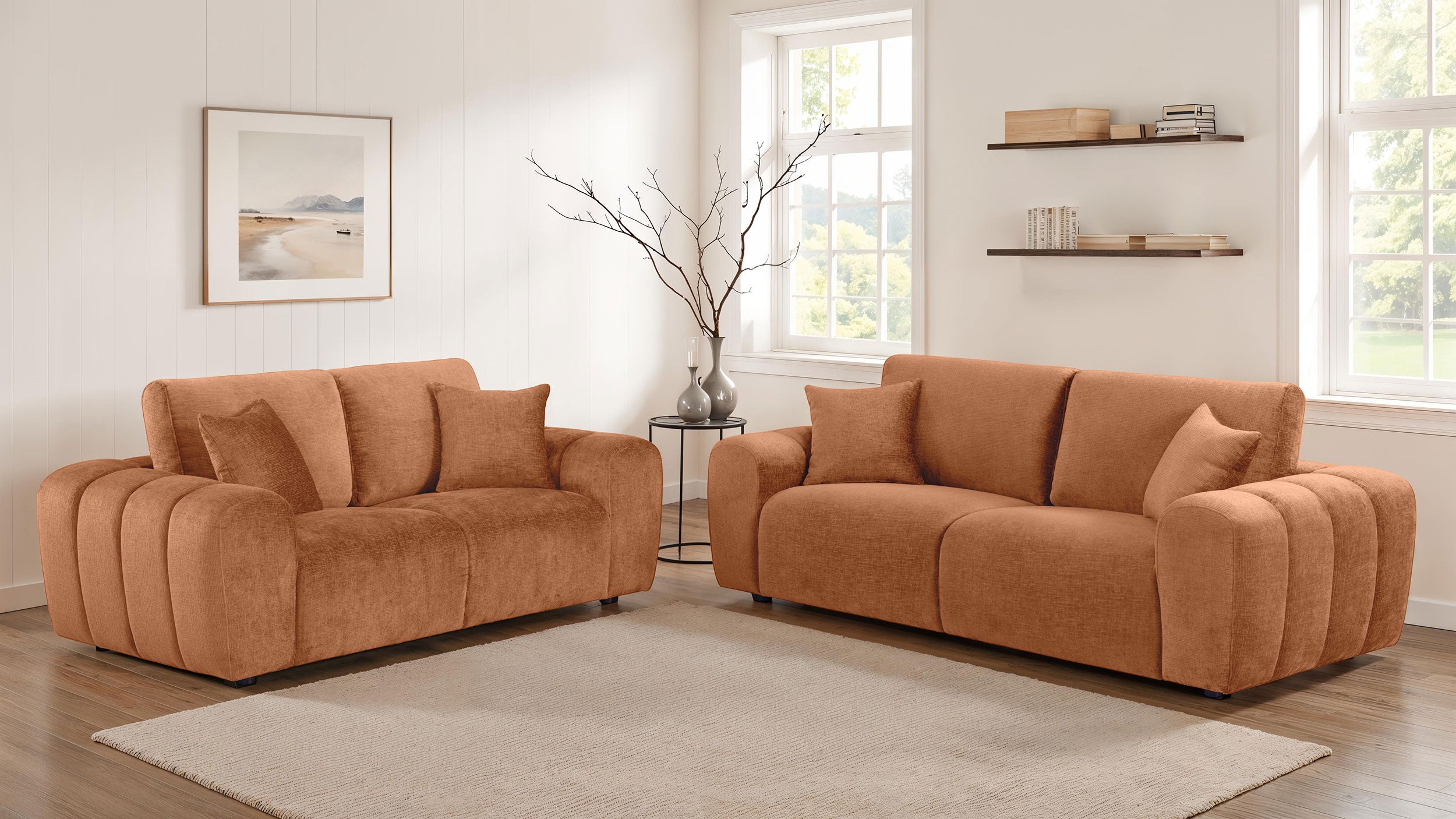 Burnett Loveseat - Ideal Furniture (Fresno,CA)