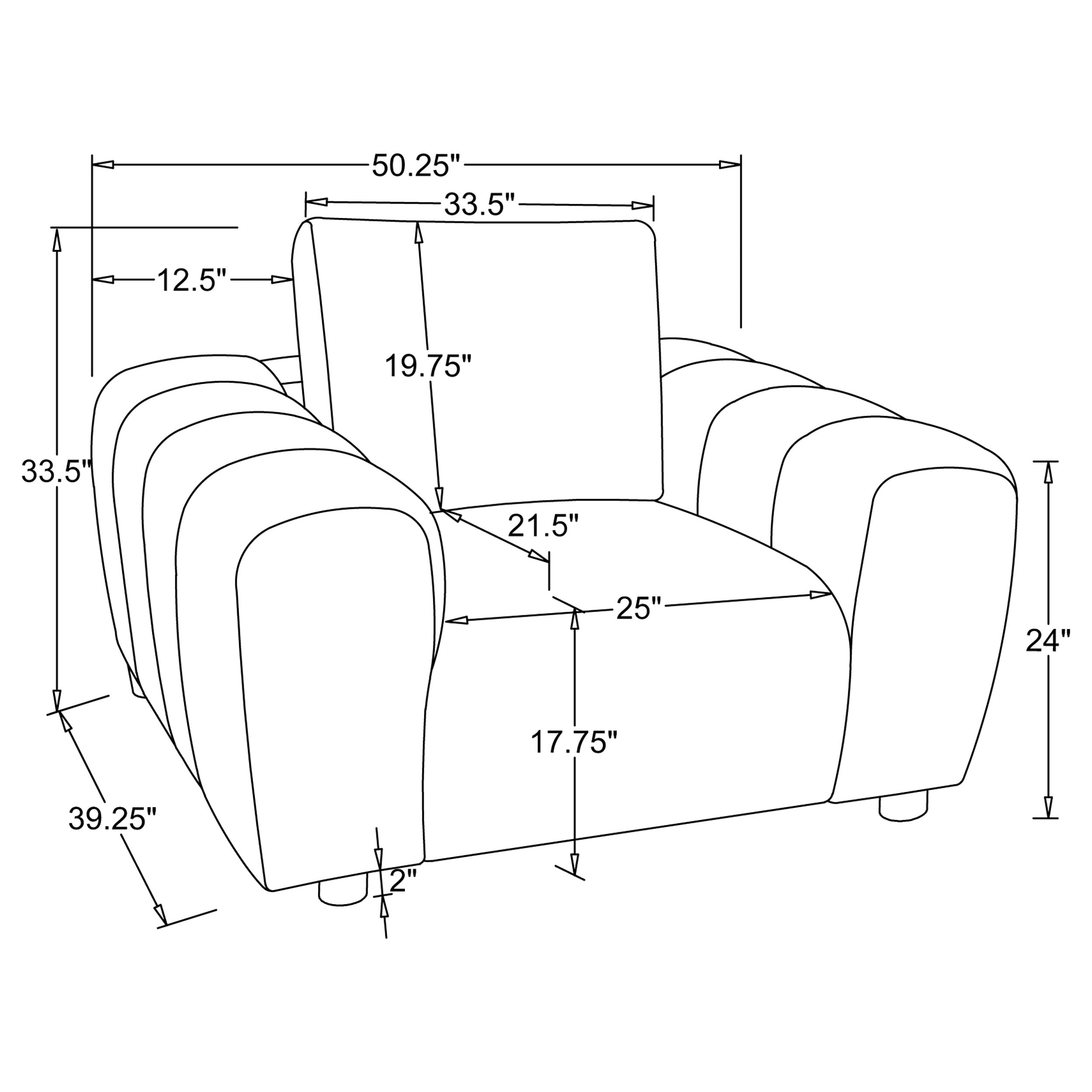 Burnett Accent Chair - Ideal Furniture (Fresno,CA)