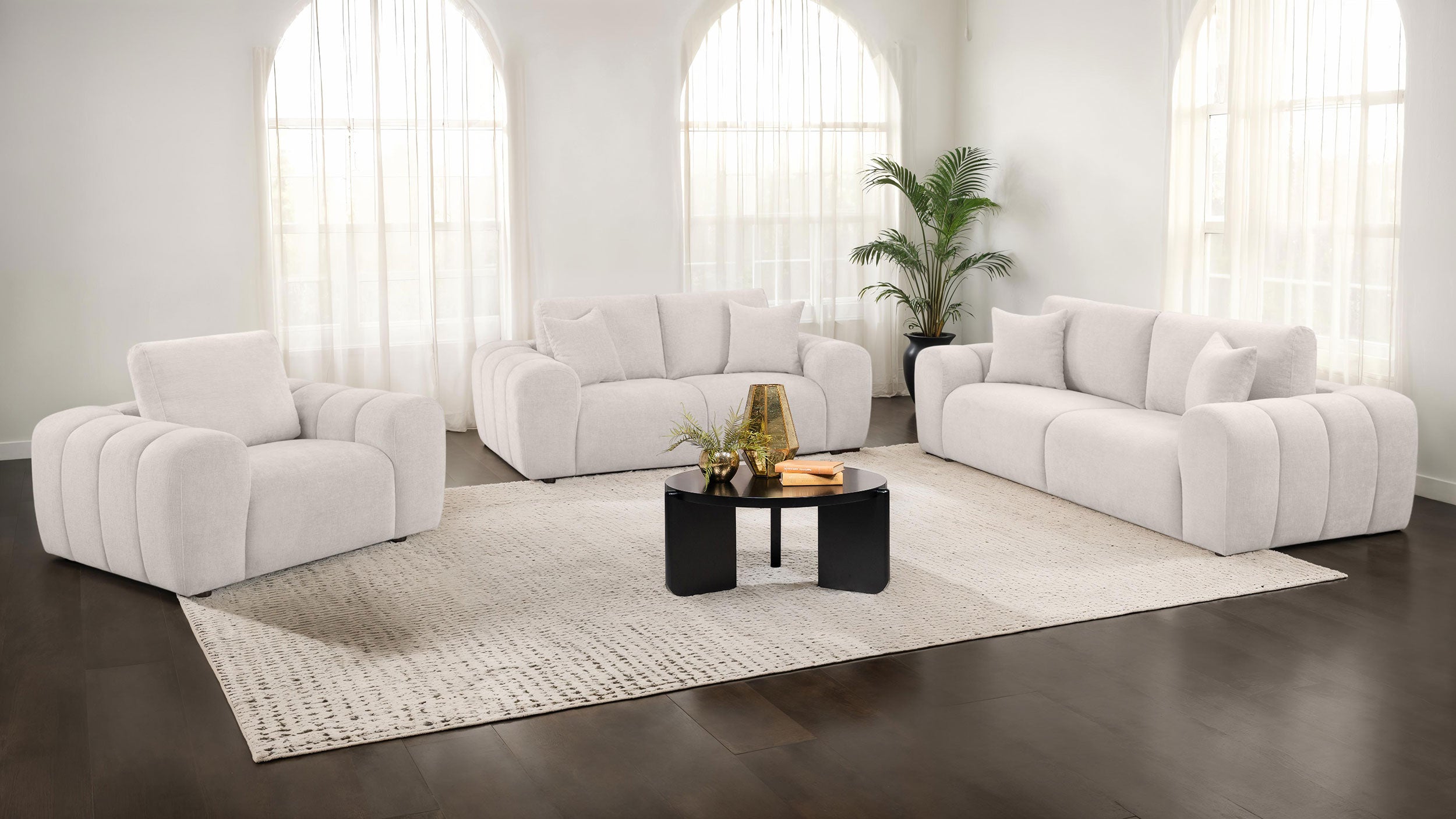 Burnett Sofa Set - Ideal Furniture (Fresno,CA)