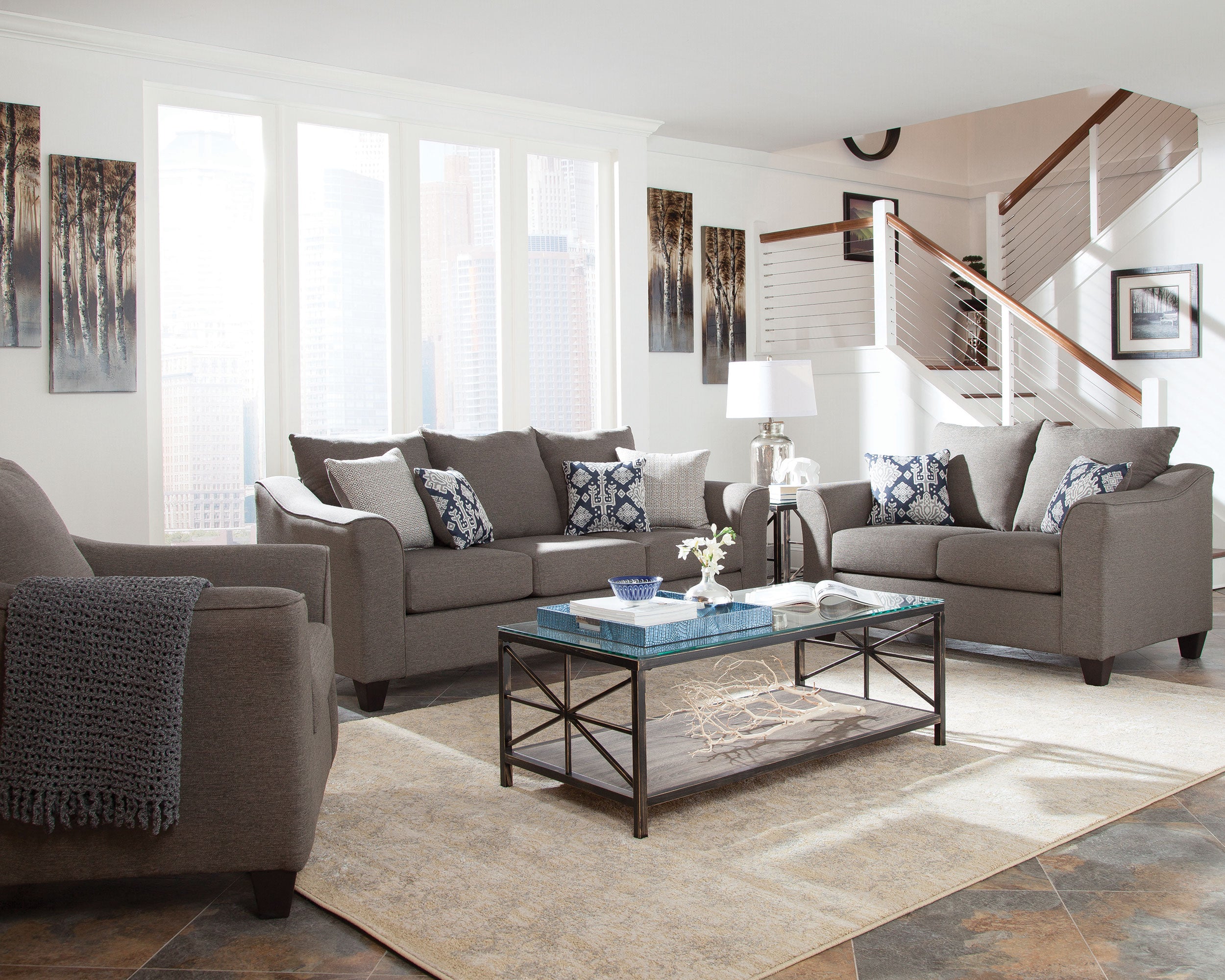 Salizar Sofa Set - Ideal Furniture (Fresno,CA)