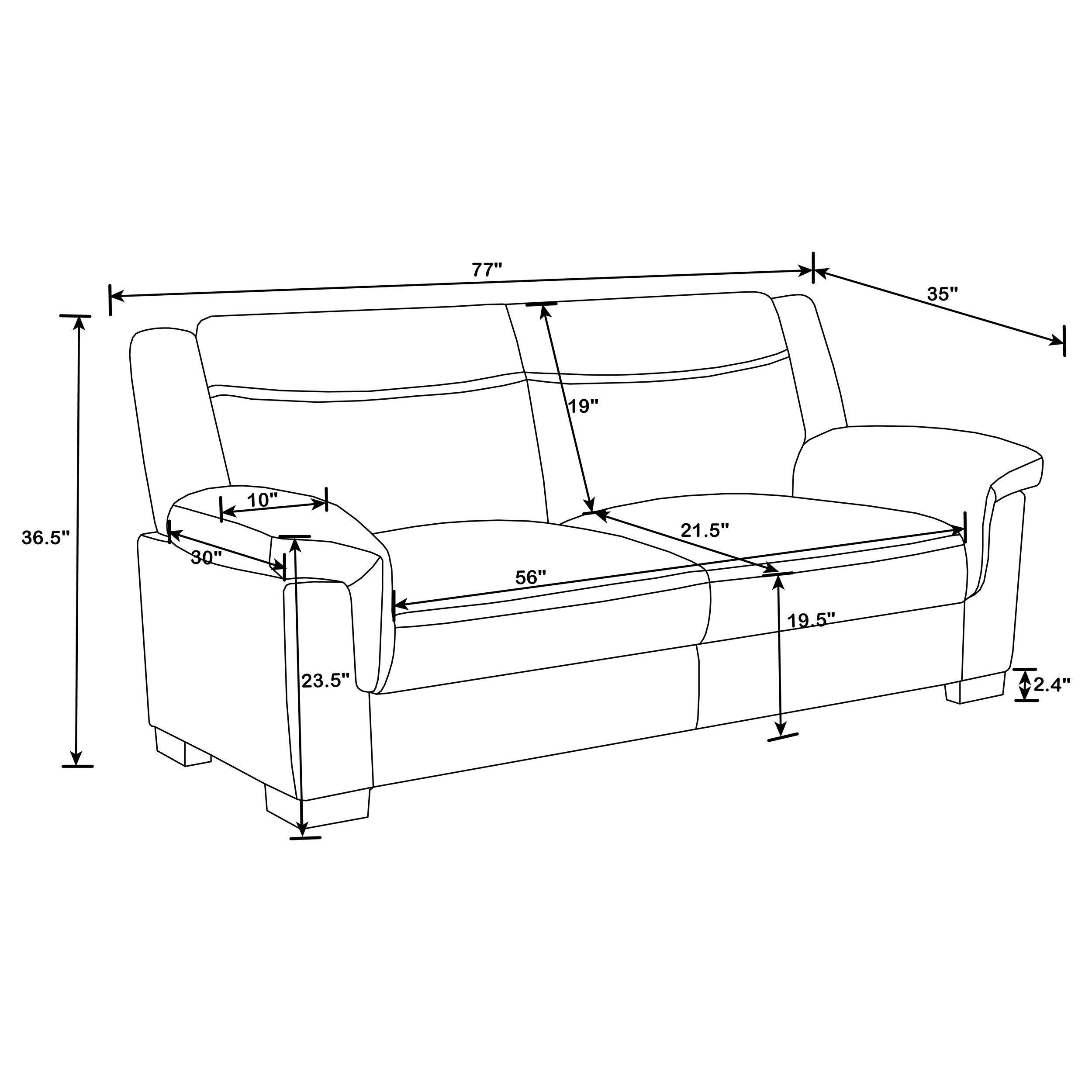 Arabella Sofa Set - Ideal Furniture (Fresno,CA)