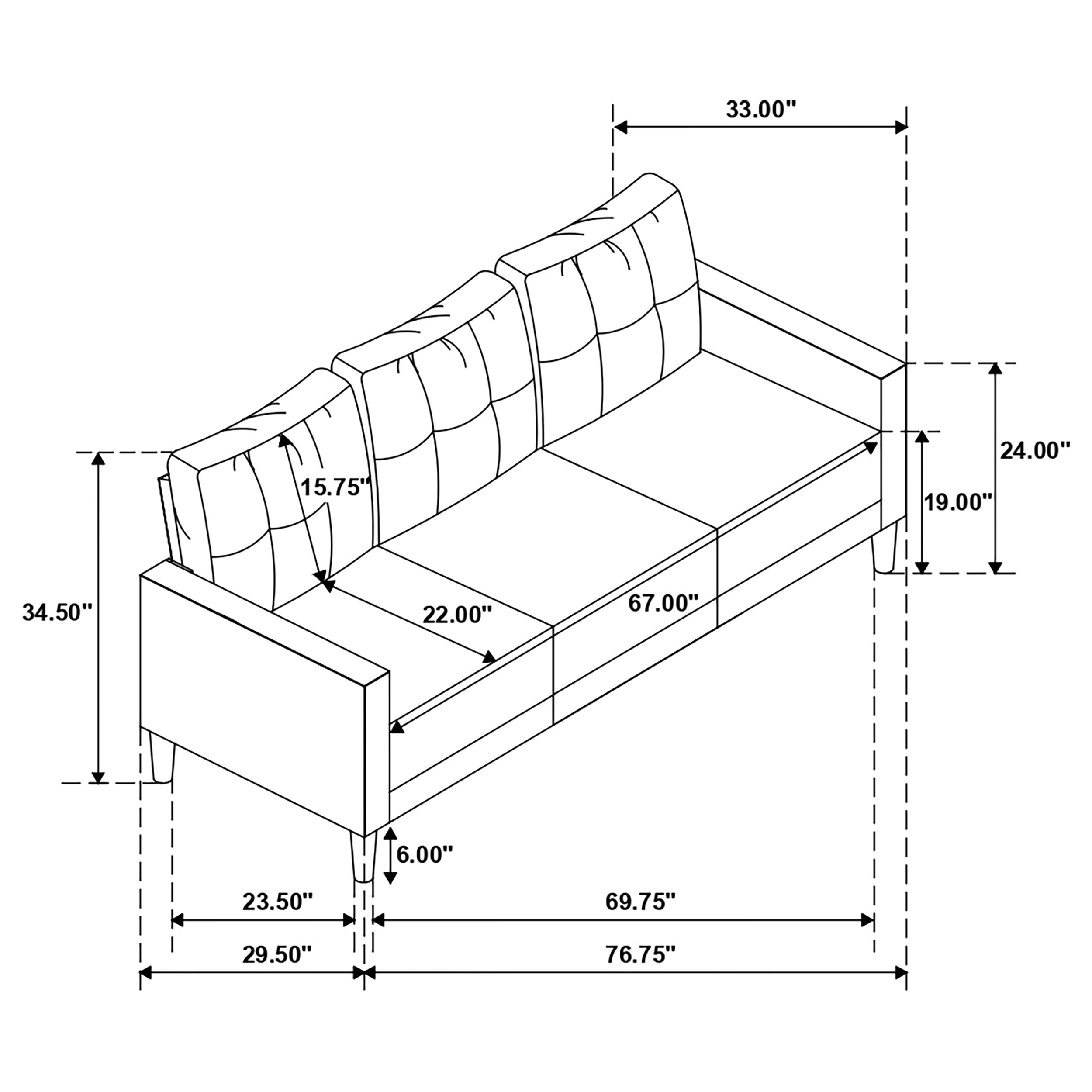 Bowen Sofa Set - Ideal Furniture (Fresno,CA)