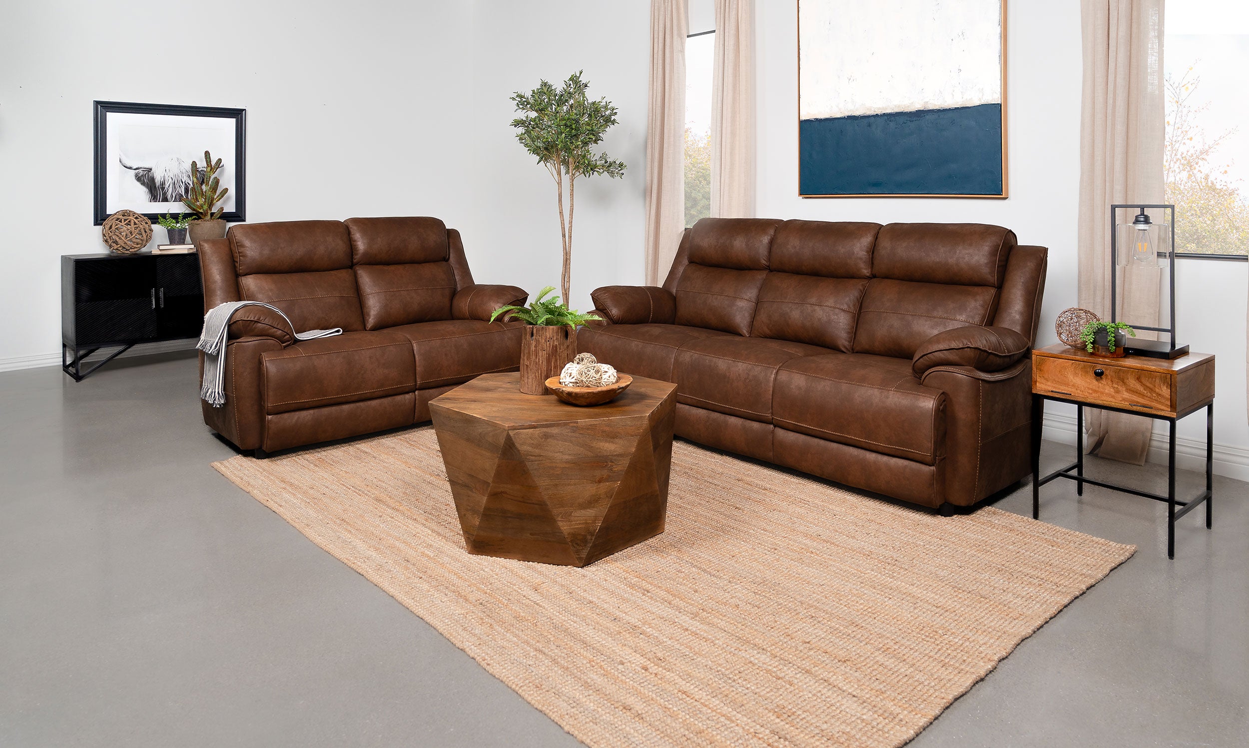 Ellington Sofa Set - Ideal Furniture (Fresno,CA)