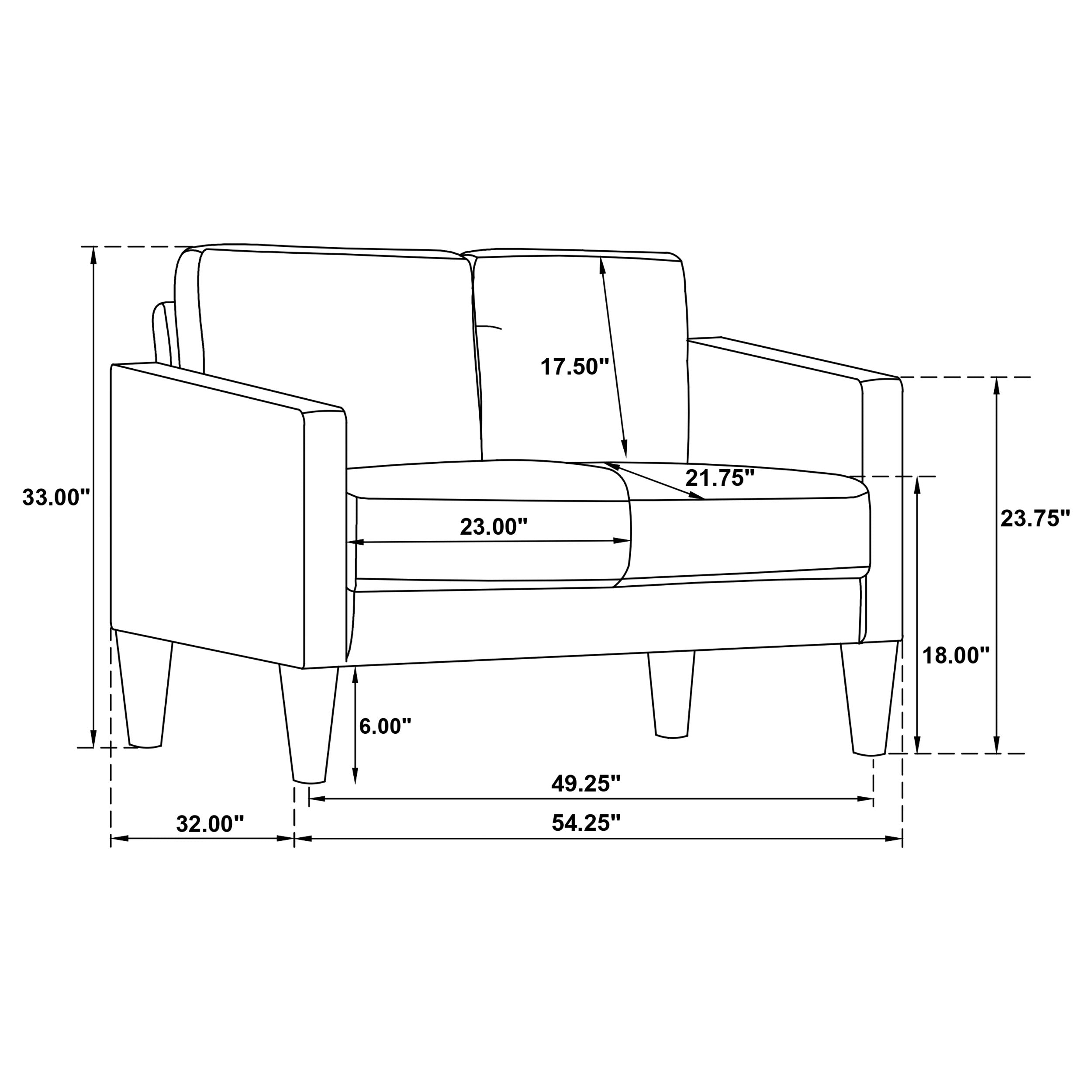 Ruth Loveseat - Ideal Furniture (Fresno,CA)
