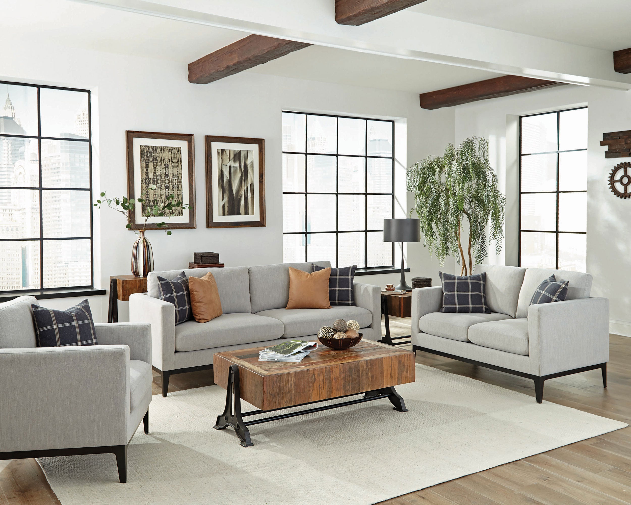 Apperson Sofa Set - Ideal Furniture (Fresno,CA)