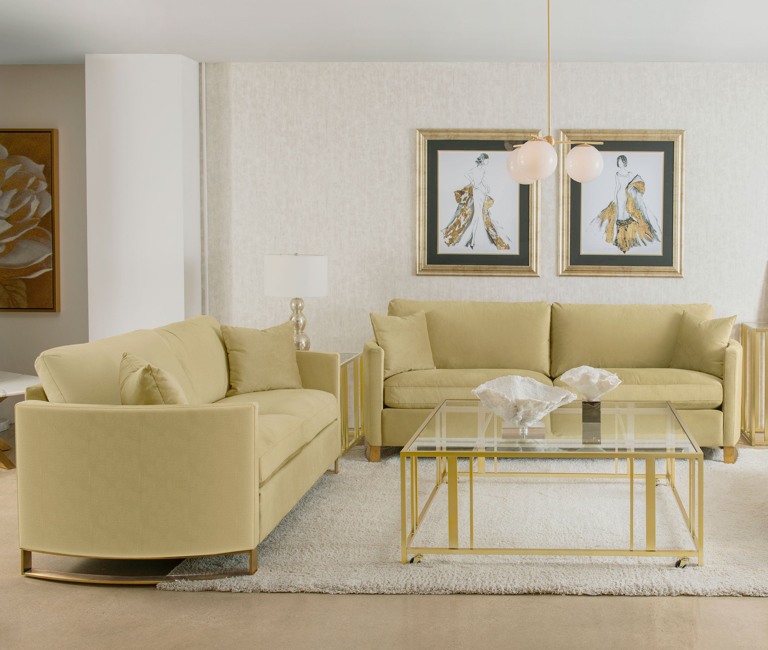 Corliss Sofa Set - Ideal Furniture (Fresno,CA)
