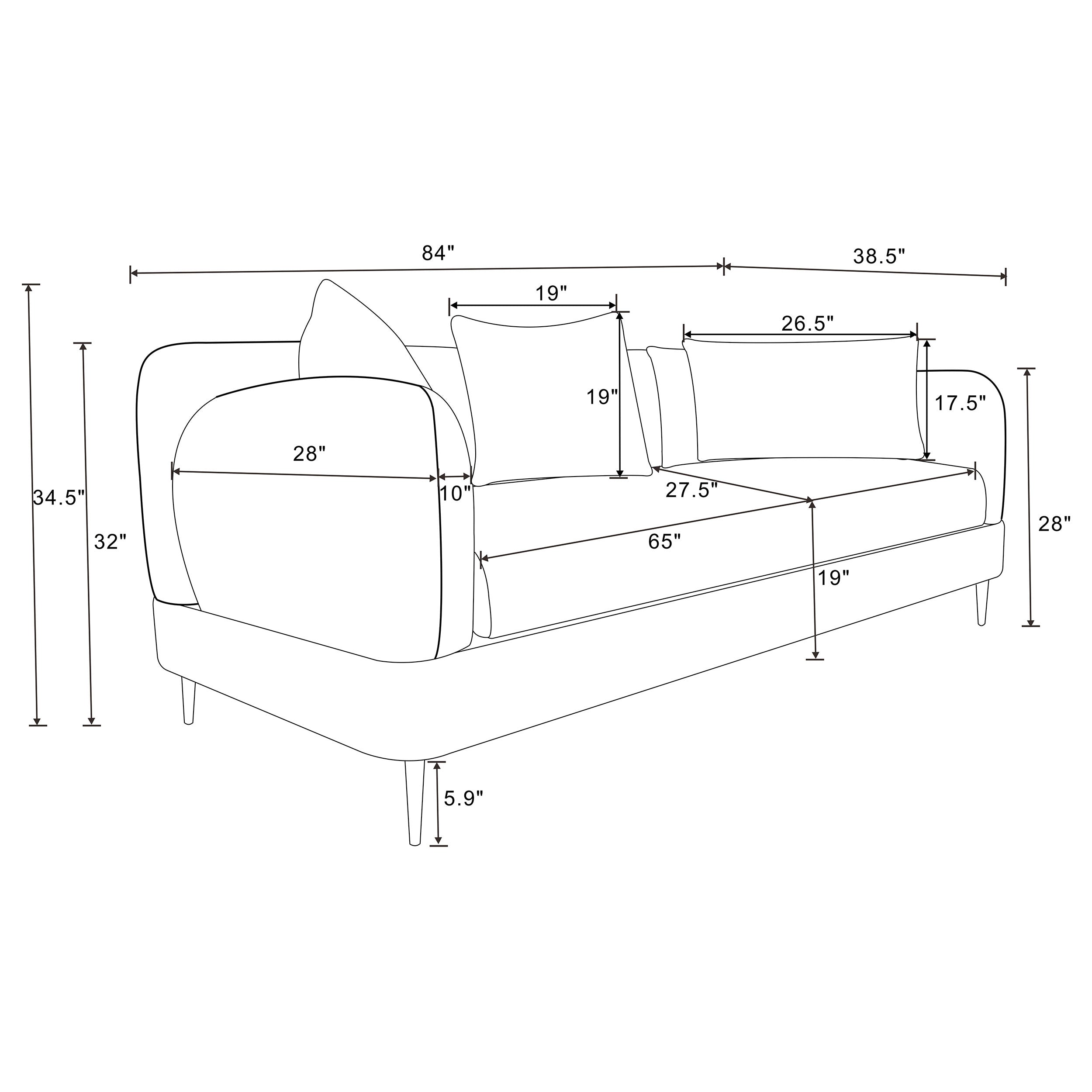 Jade Sofa - Ideal Furniture (Fresno,CA)