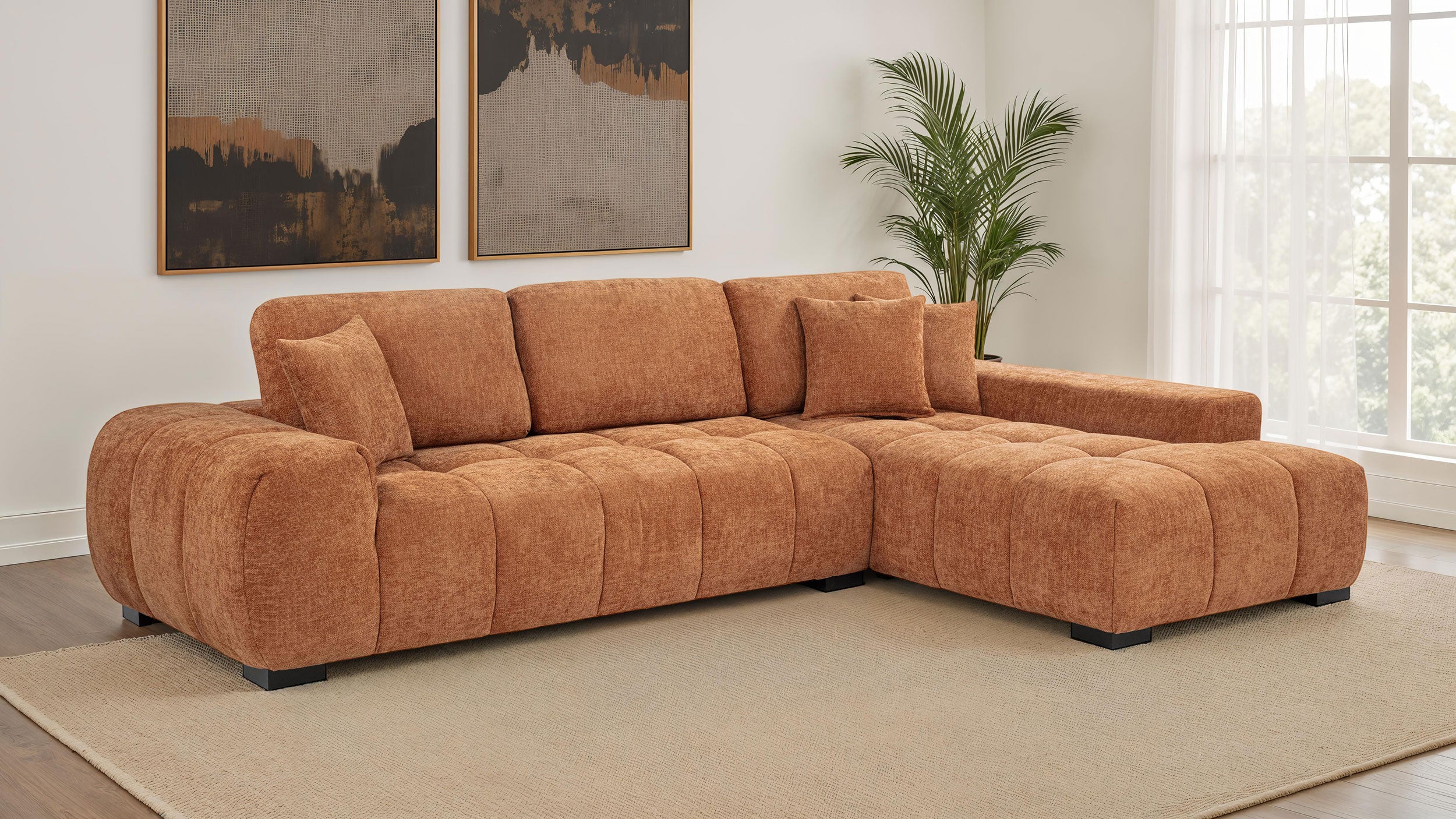 Octavia Sectional Sofa - Ideal Furniture (Fresno,CA)