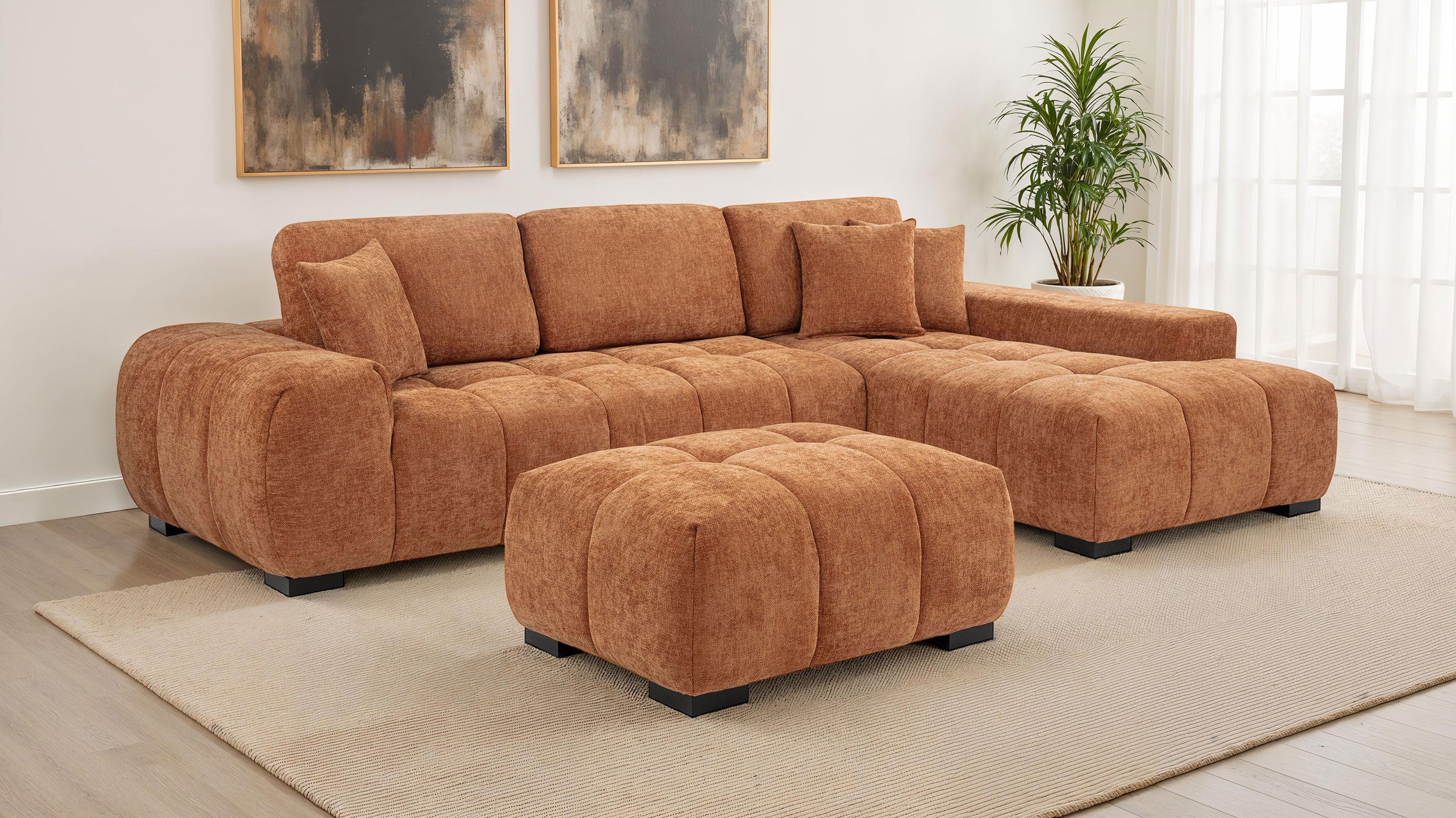 Octavia Ottoman - Ideal Furniture (Fresno,CA)