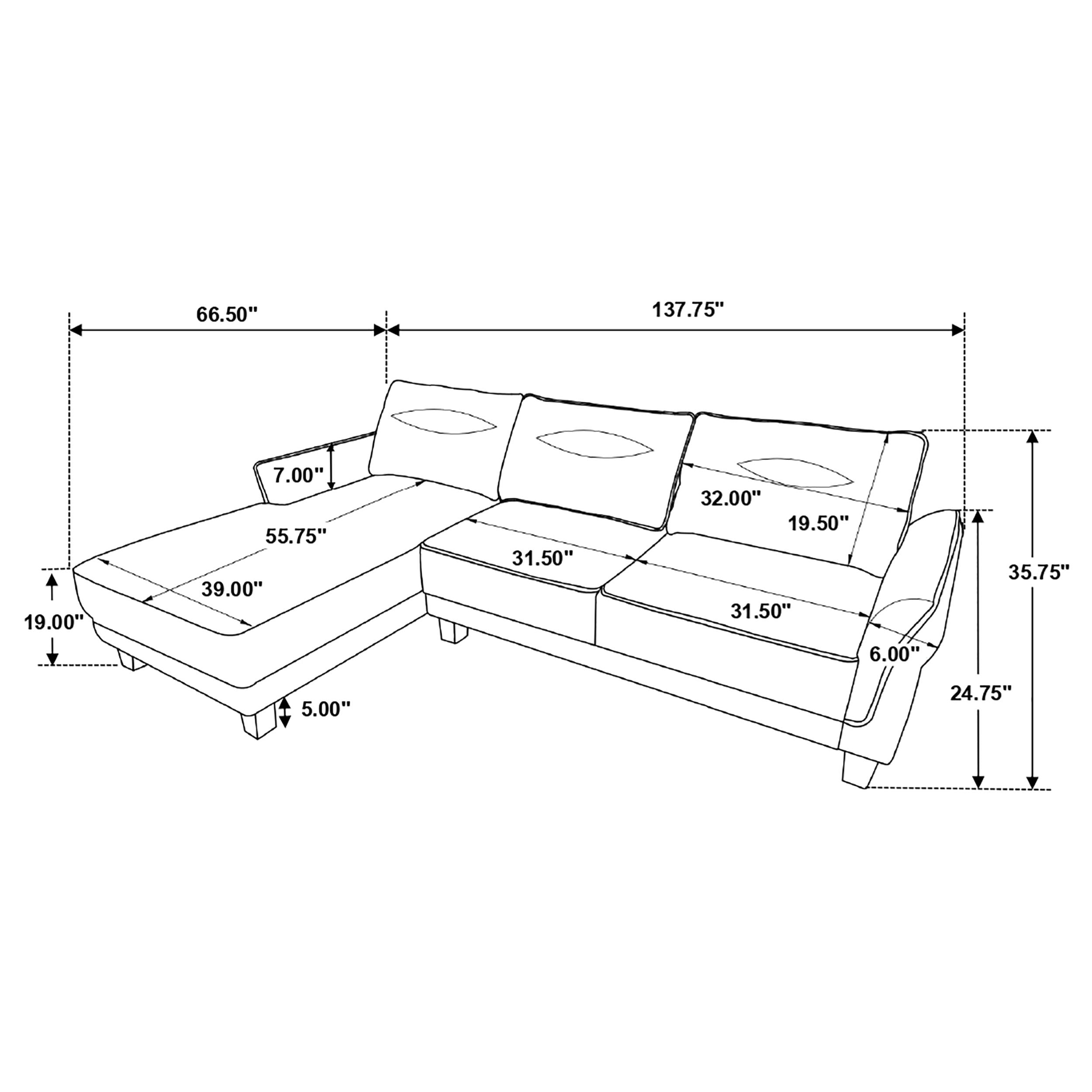 Caspian Sectional Sofa - Ideal Furniture (Fresno,CA)
