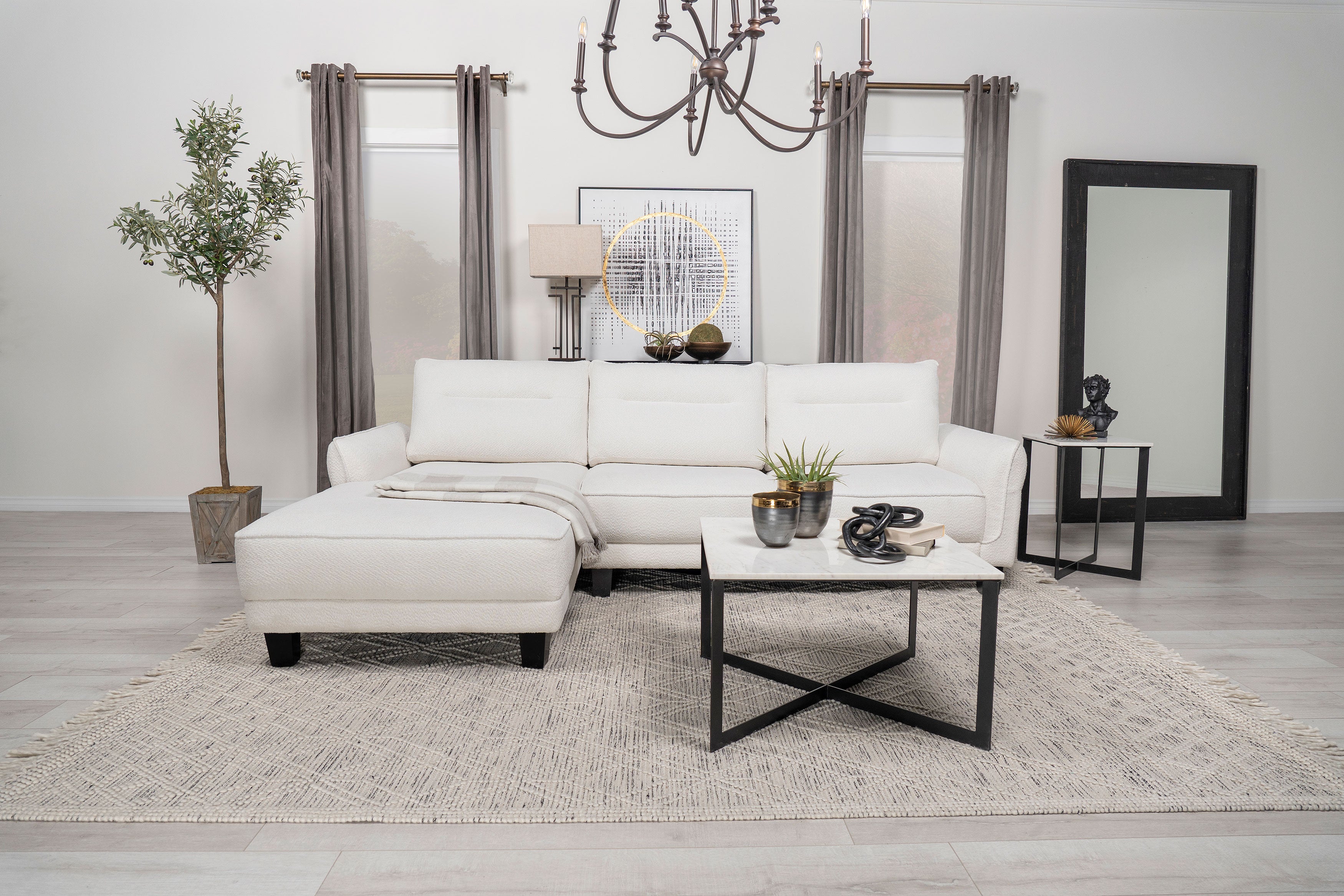 Caspian Sectional Sofa - Ideal Furniture (Fresno,CA)