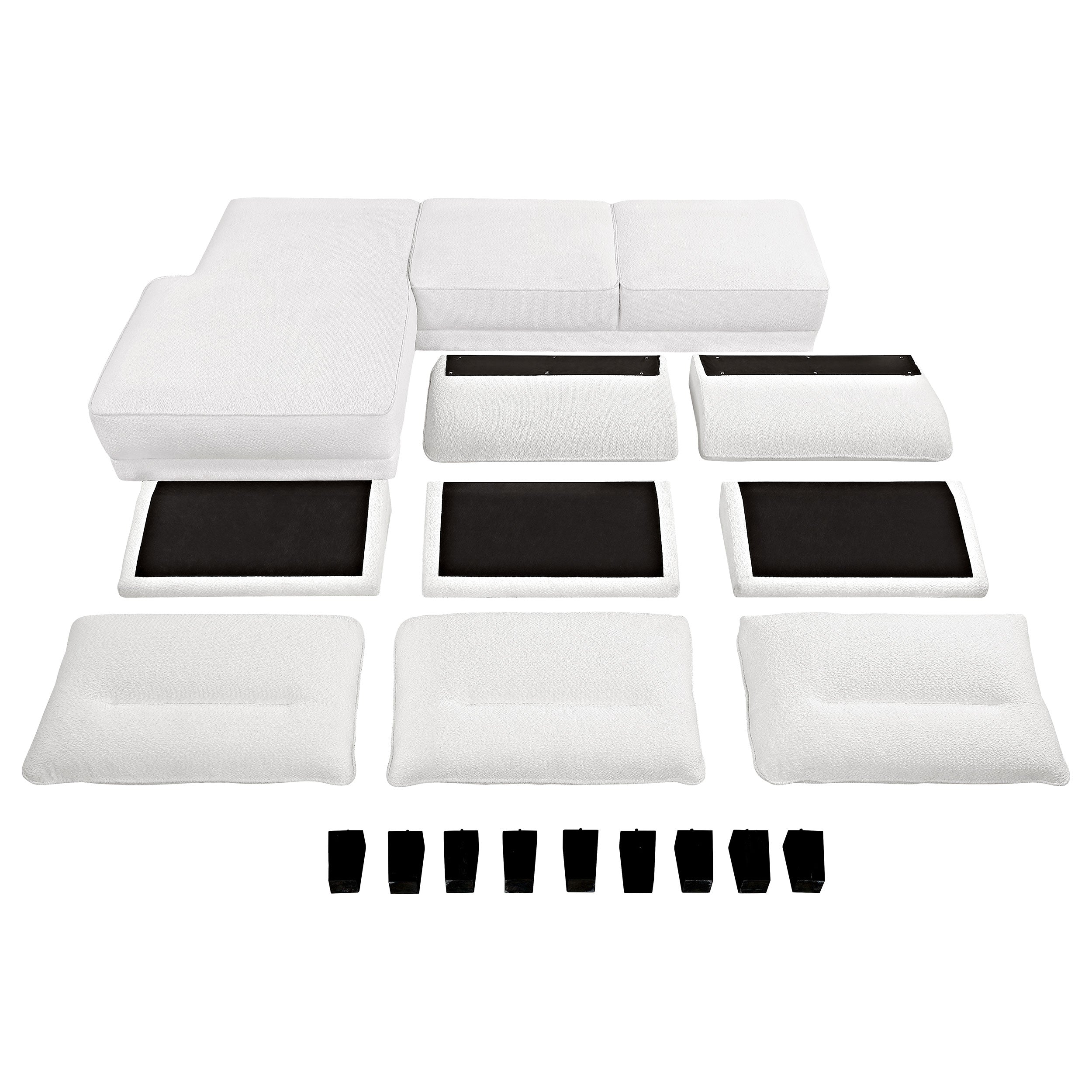 Caspian Sectional Sofa - Ideal Furniture (Fresno,CA)