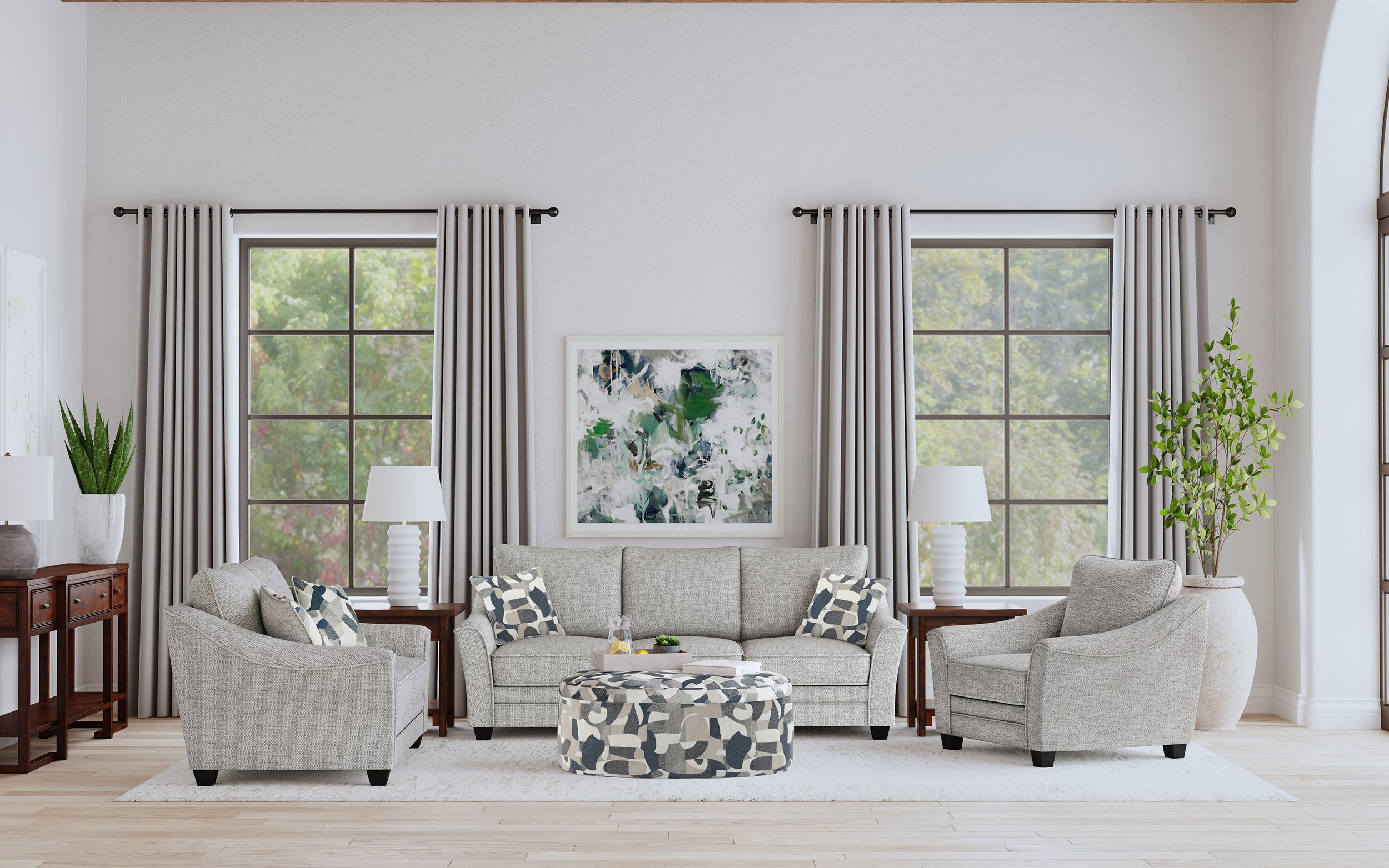 Tomkins Accent Chair - Ideal Furniture (Fresno,CA)