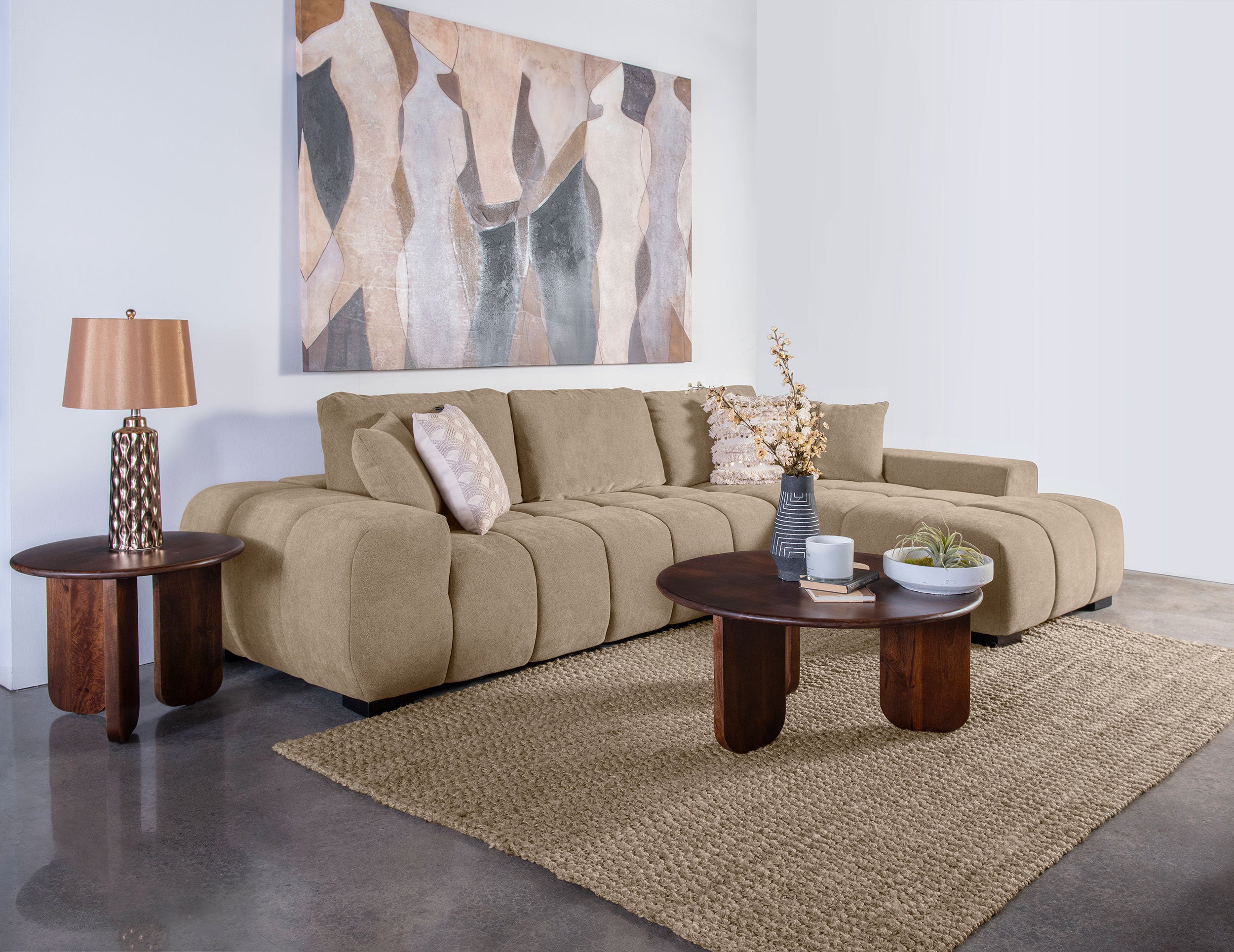 Octavia Sectional Sofa - Ideal Furniture (Fresno,CA)