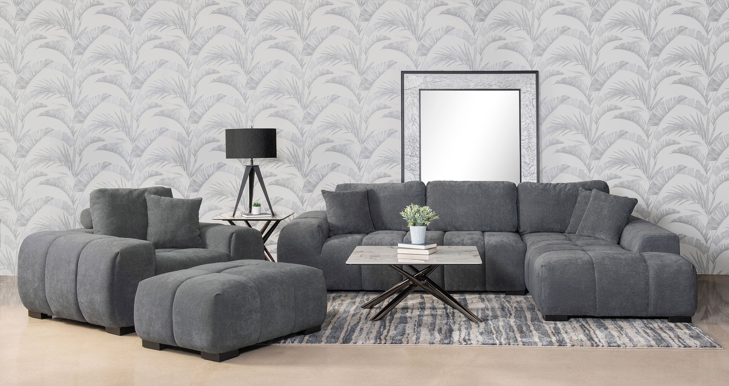 Octavia Sectional Sofa - Ideal Furniture (Fresno,CA)