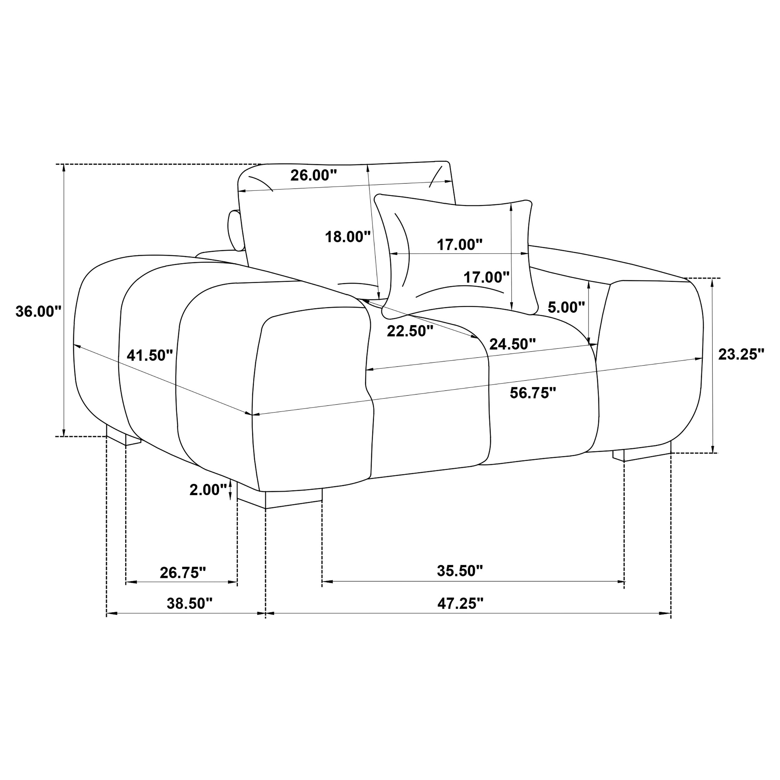 Octavia Accent Chair - Ideal Furniture (Fresno,CA)