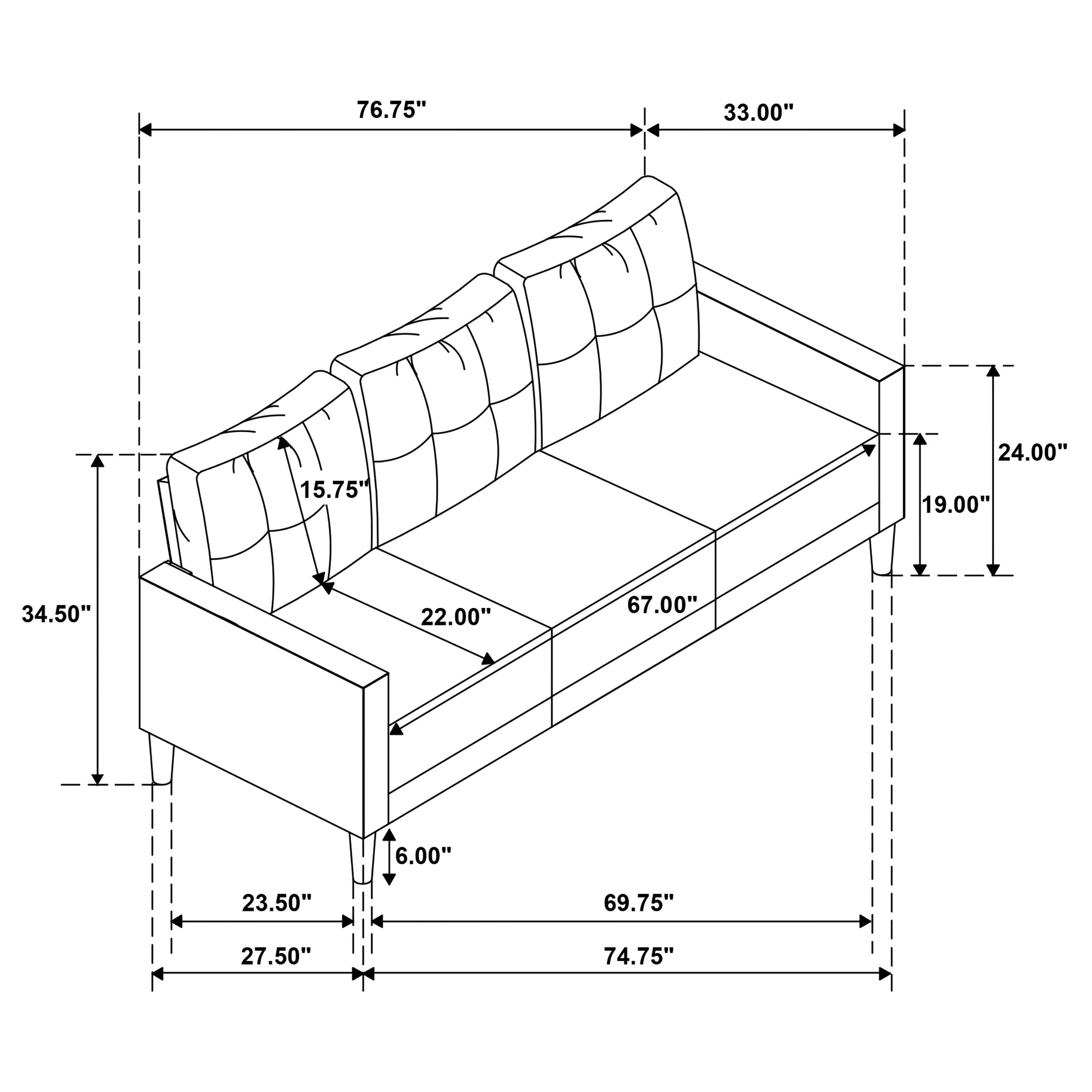 Bowen II Sofa Set - Ideal Furniture (Fresno,CA)