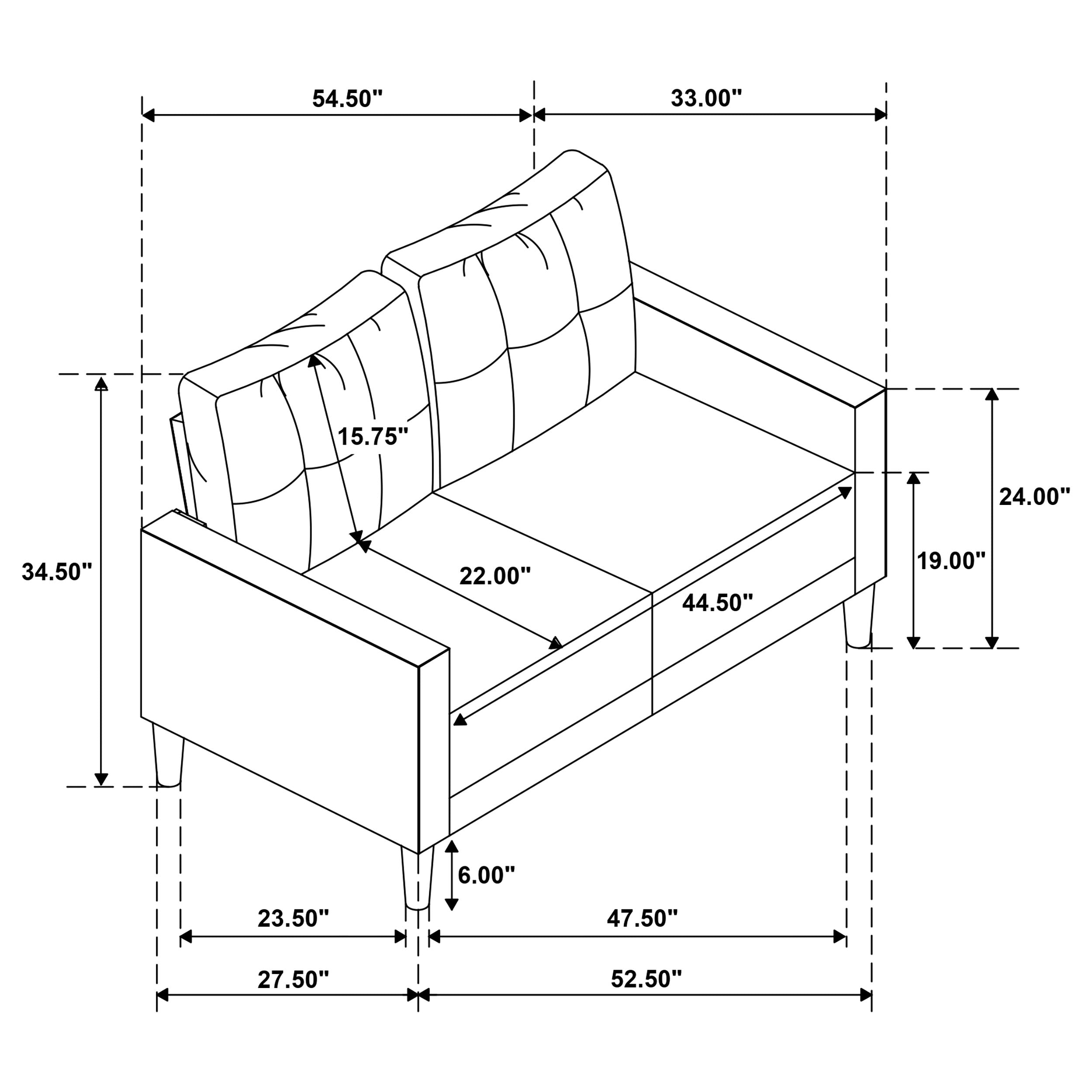 Bowen II Sofa Set - Ideal Furniture (Fresno,CA)