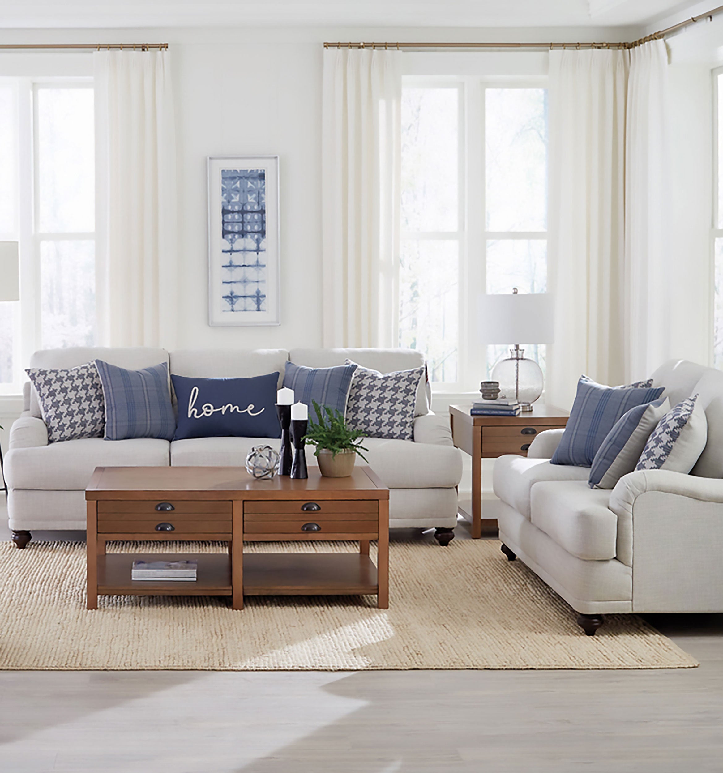 Glenn Sofa Set - Ideal Furniture (Fresno,CA)