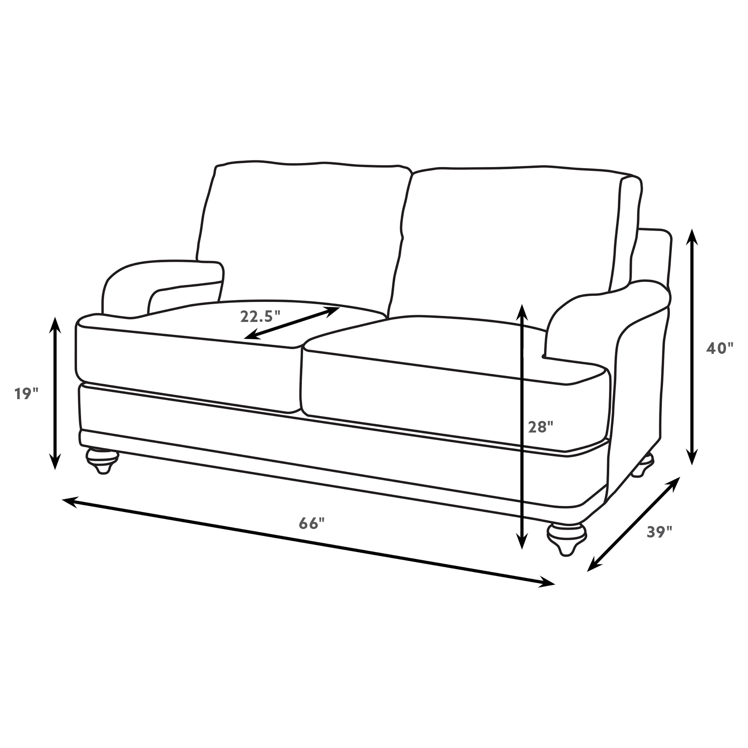 Glenn Loveseat - Ideal Furniture (Fresno,CA)