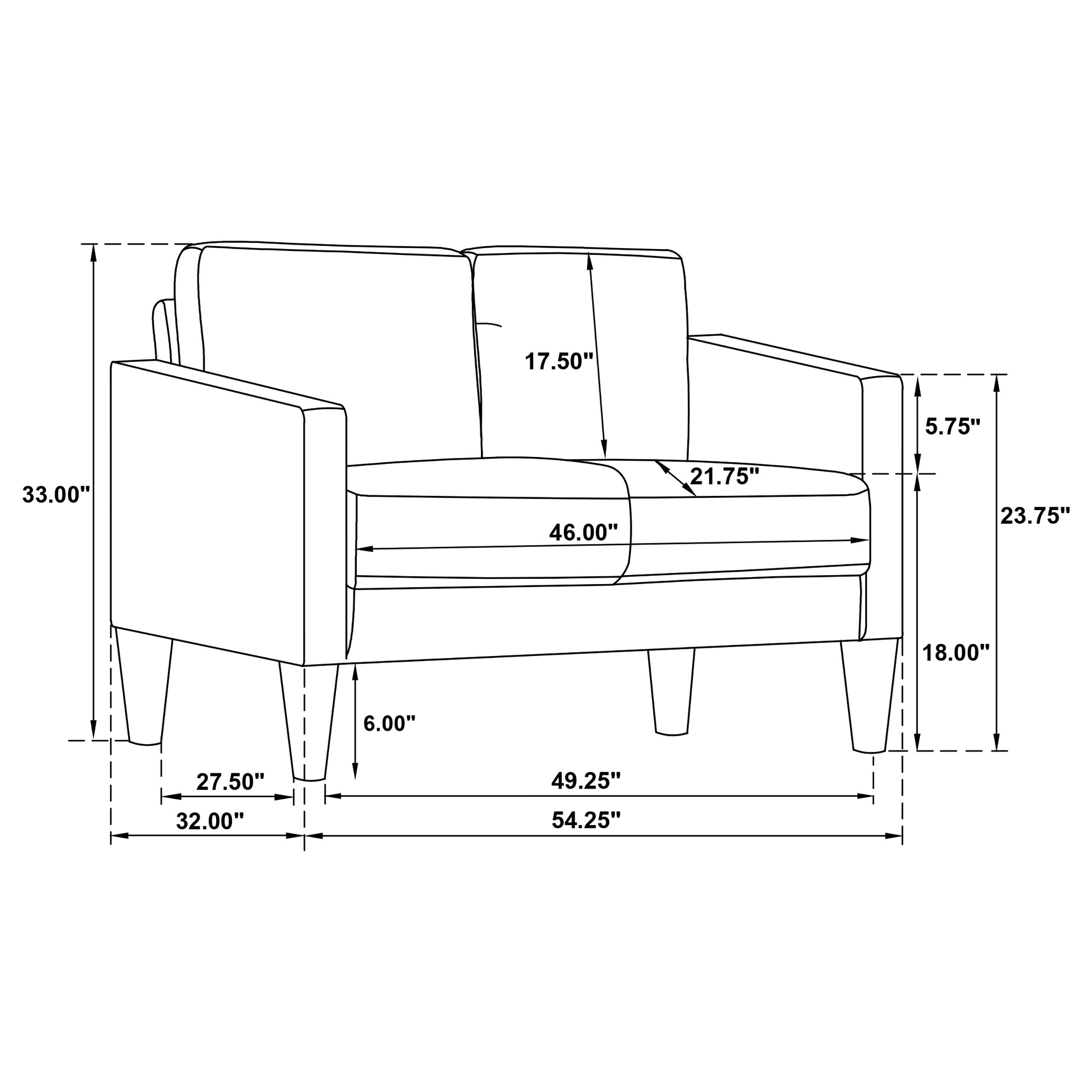 Ruth Loveseat - Ideal Furniture (Fresno,CA)