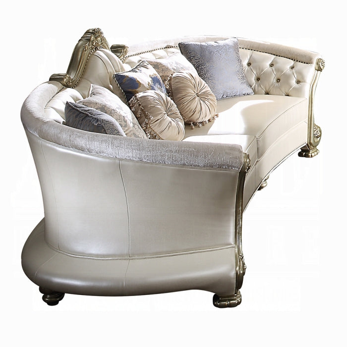 Dresden II Sofa With 7 Pillows - Ideal Furniture (Fresno,CA)