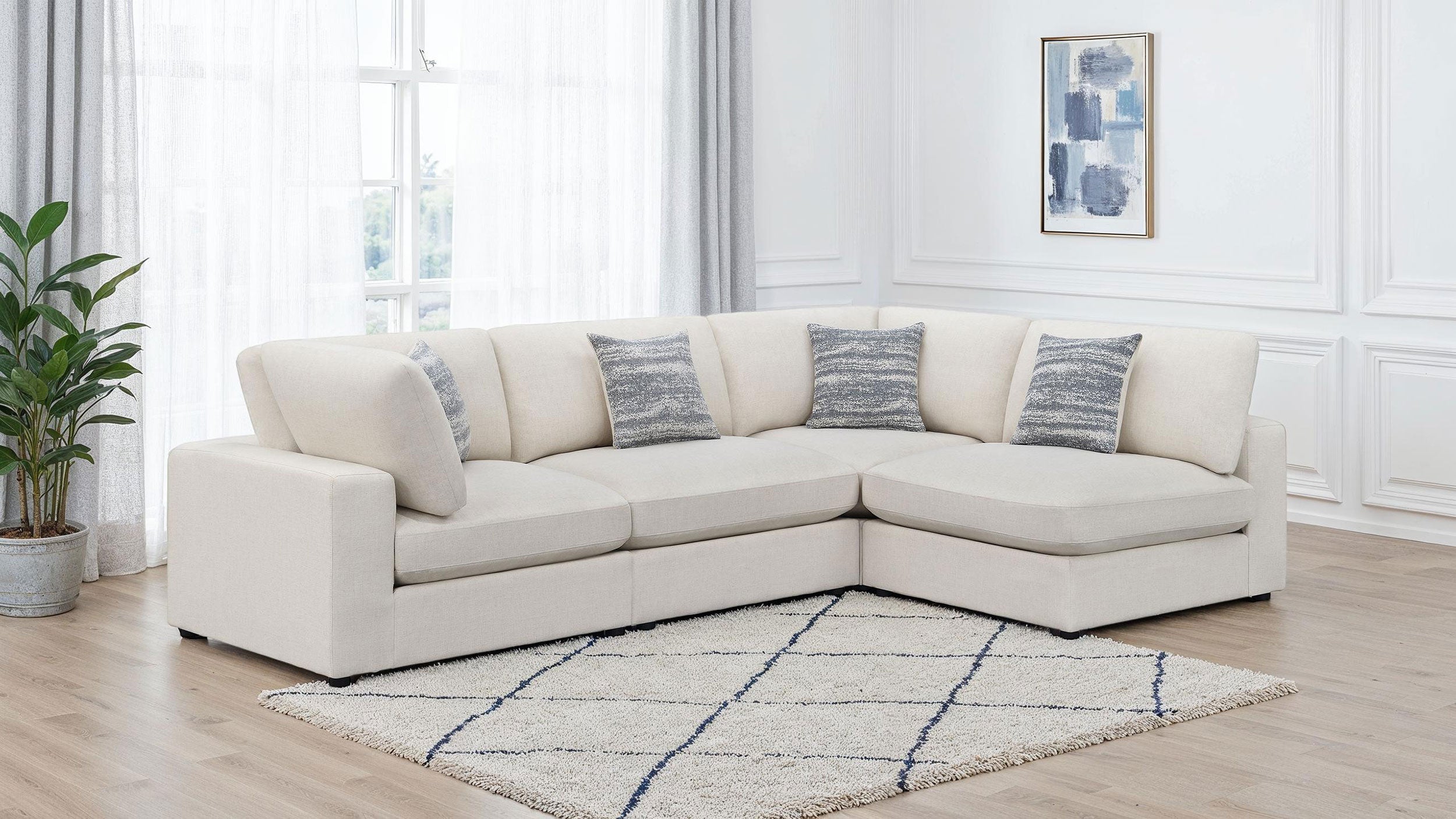 Serene Modular Sectional Sofa - Ideal Furniture (Fresno,CA)