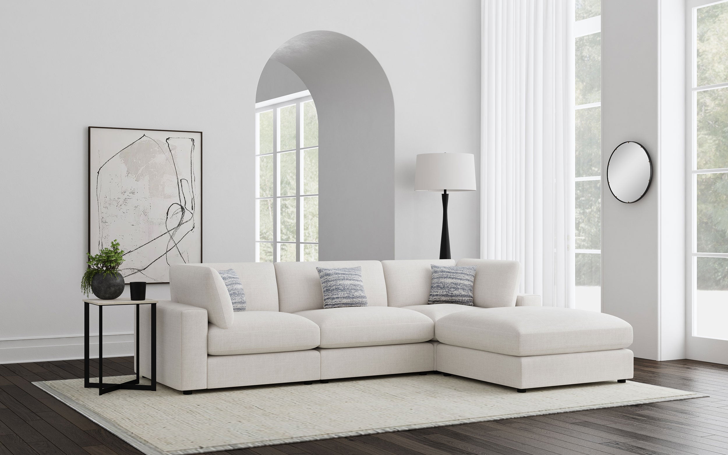 Serene Modular Sectional Sofa - Ideal Furniture (Fresno,CA)