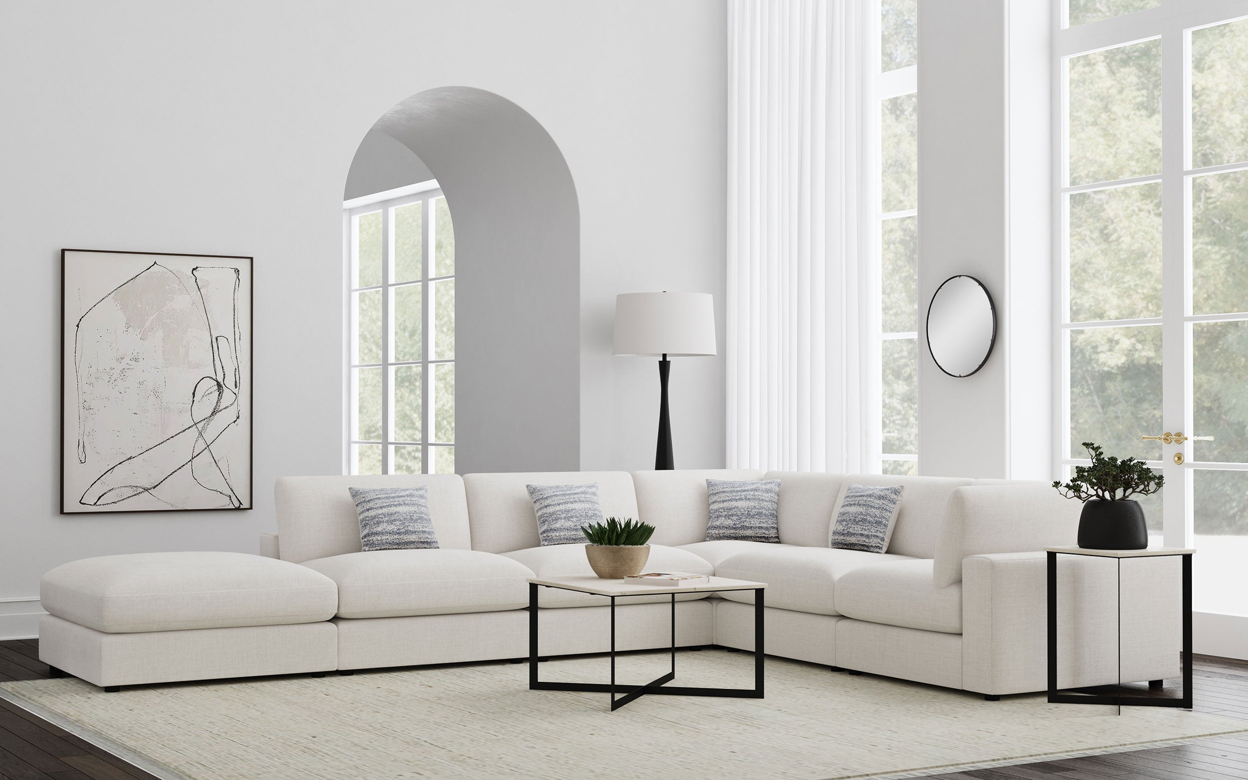 Serene Modular Sectional Sofa - Ideal Furniture (Fresno,CA)
