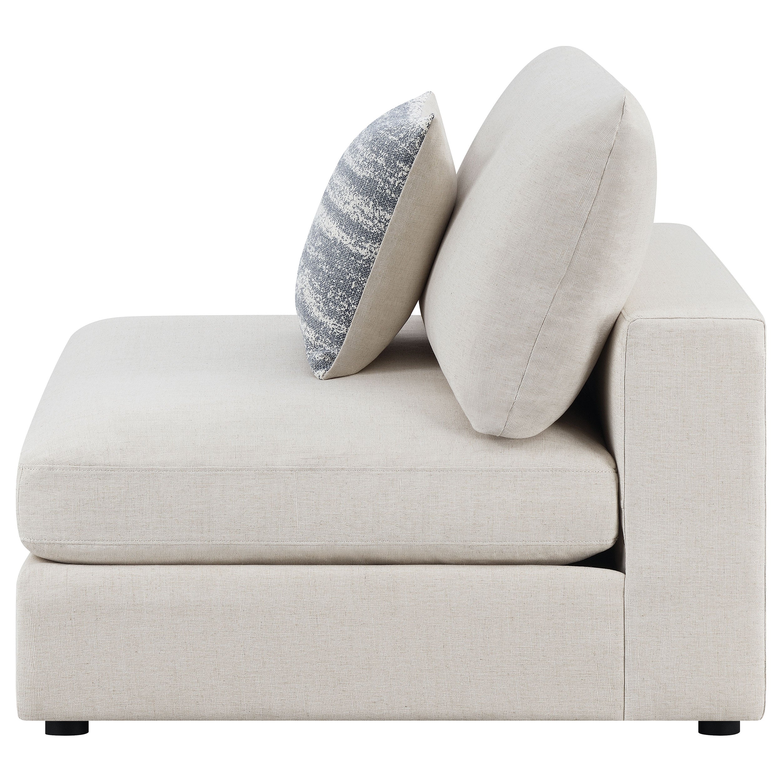 Serene Armless Chair - Ideal Furniture (Fresno,CA)