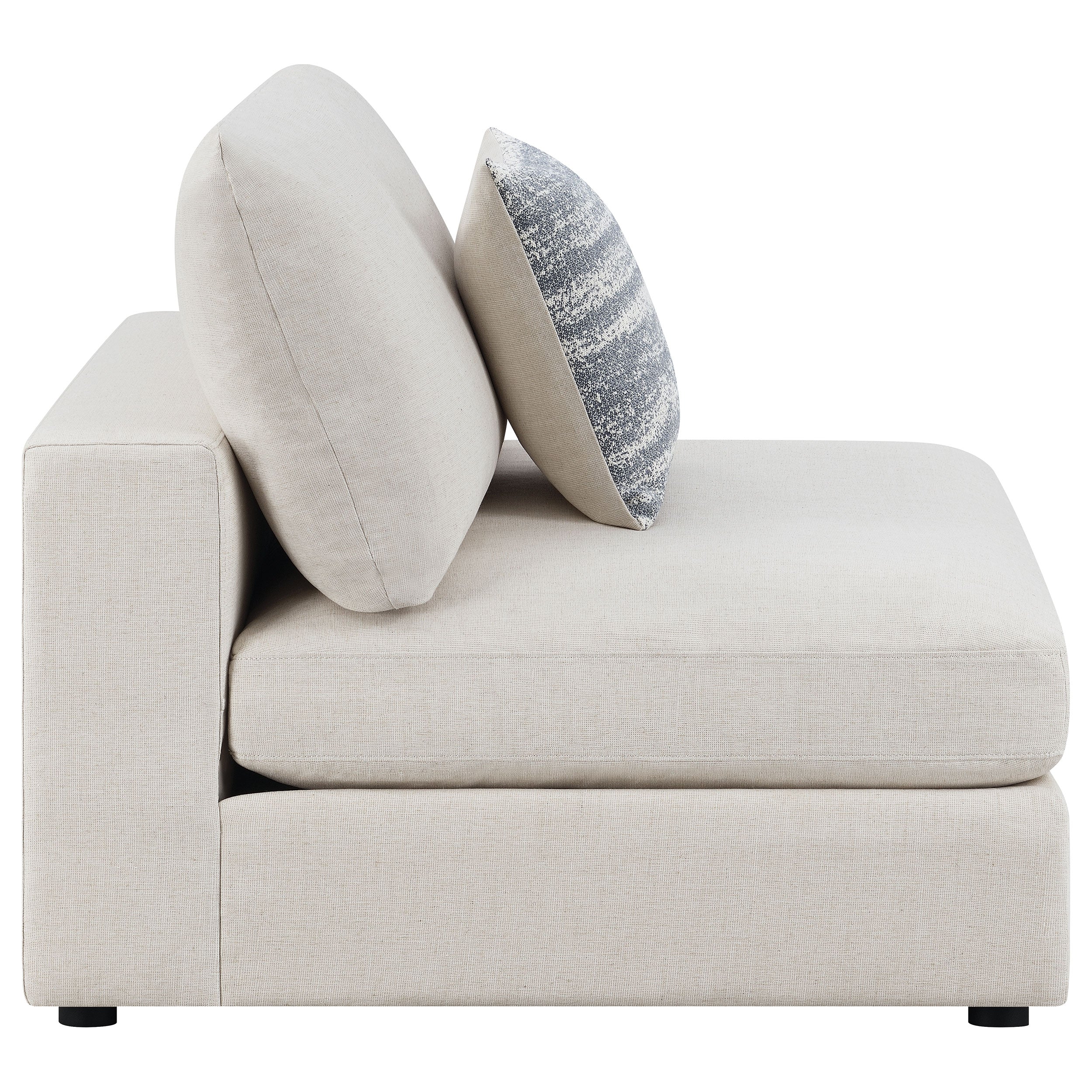 Serene Armless Chair - Ideal Furniture (Fresno,CA)